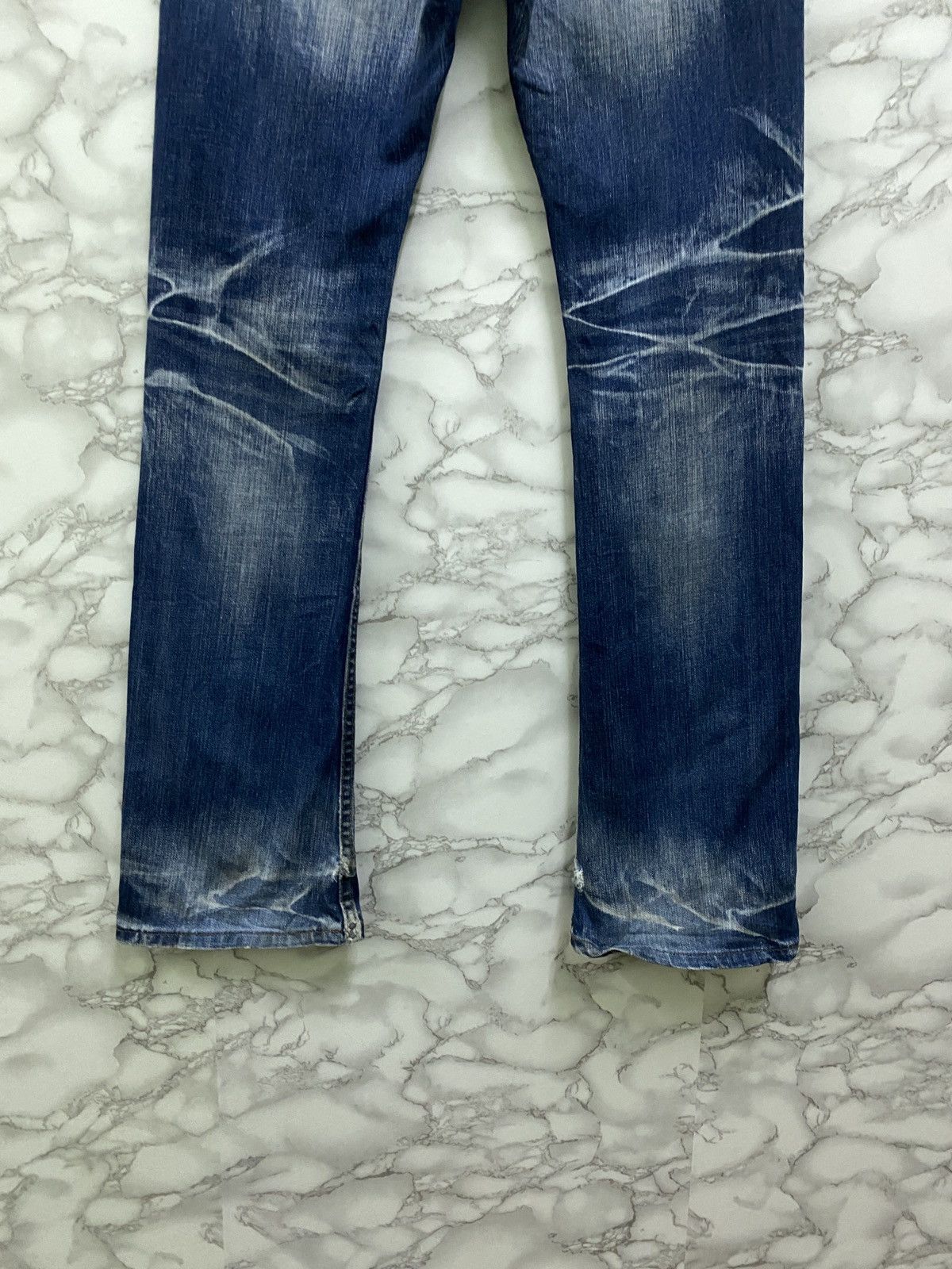 Designer - VTG JACKROSE WEAR DISTRESSED ROCK FLARED BOOTCUT DENIM JEANS - 13