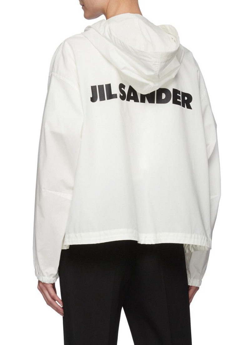 AW2018 Water Resistant Relaxed Logo Hooded Jacket - 1