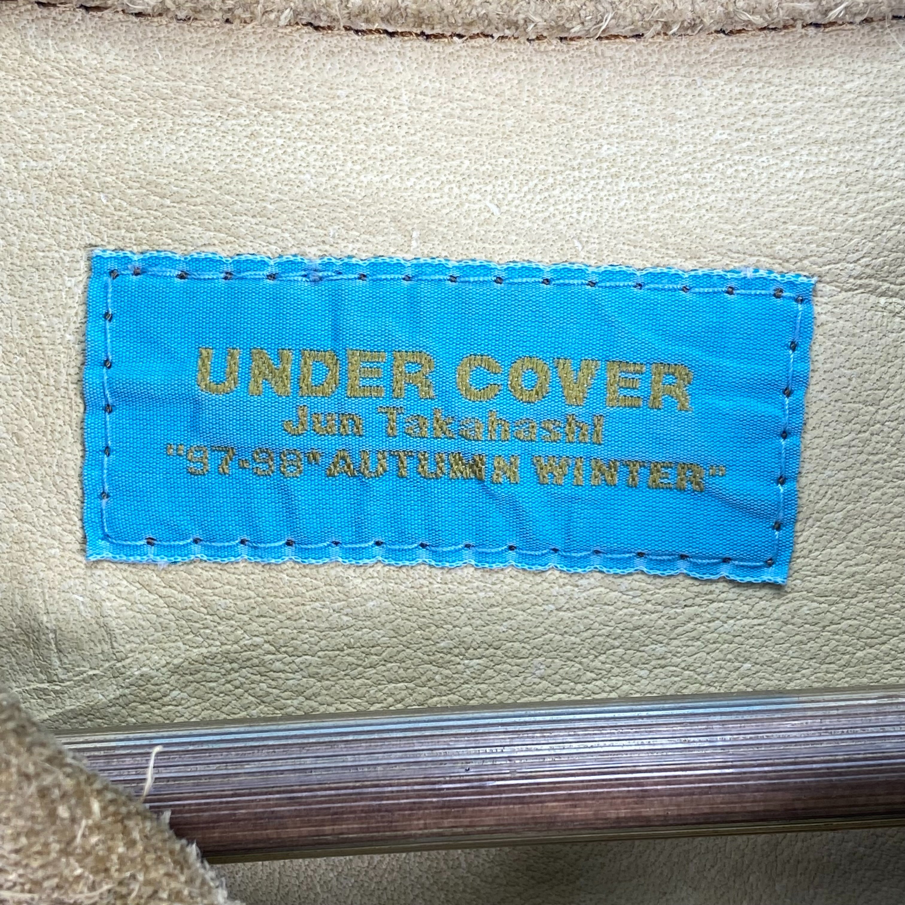Vintage 97-98 Leaf Leather Suede Jacket - 3