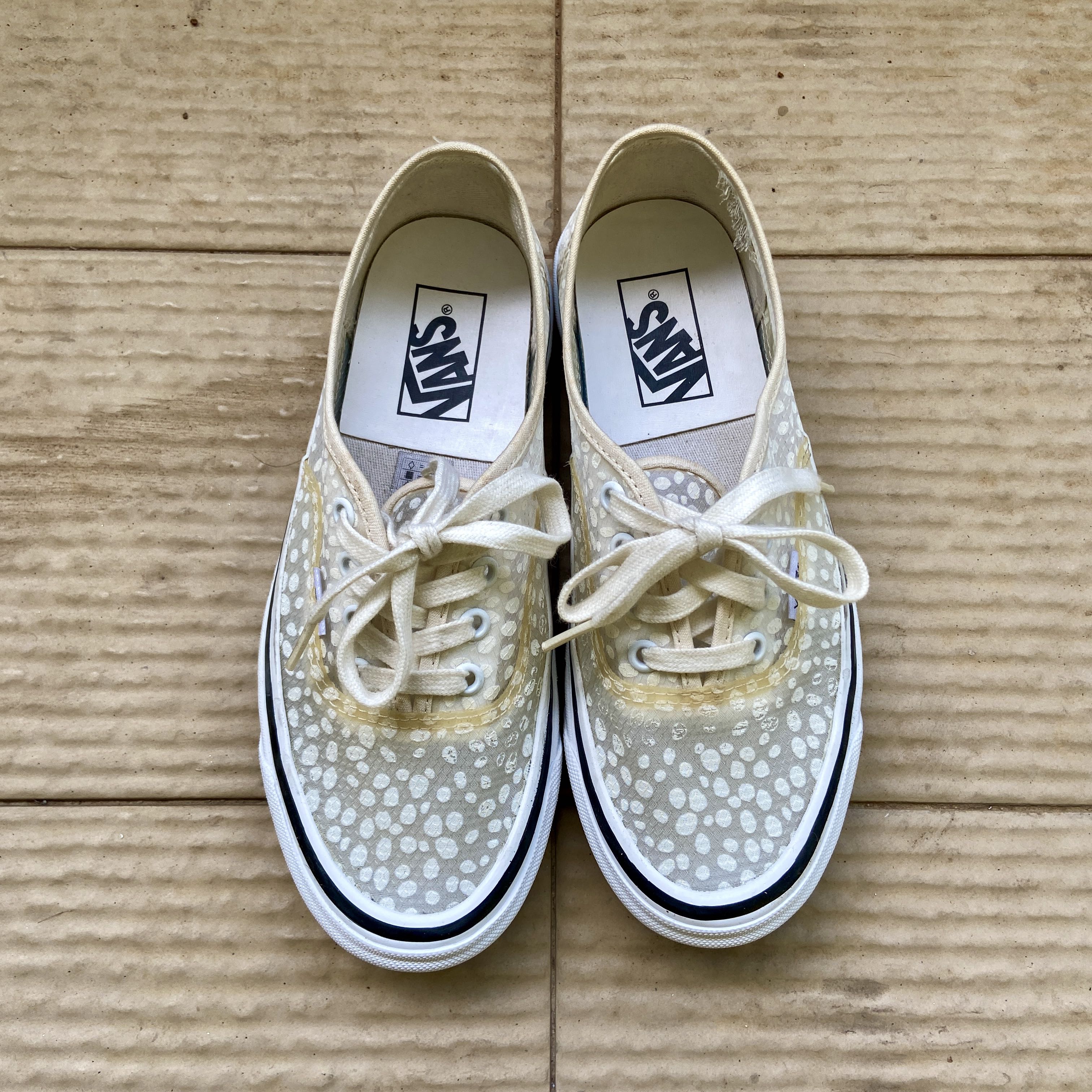 Vans Authentic Mesh DX Modular Dots White  - 2