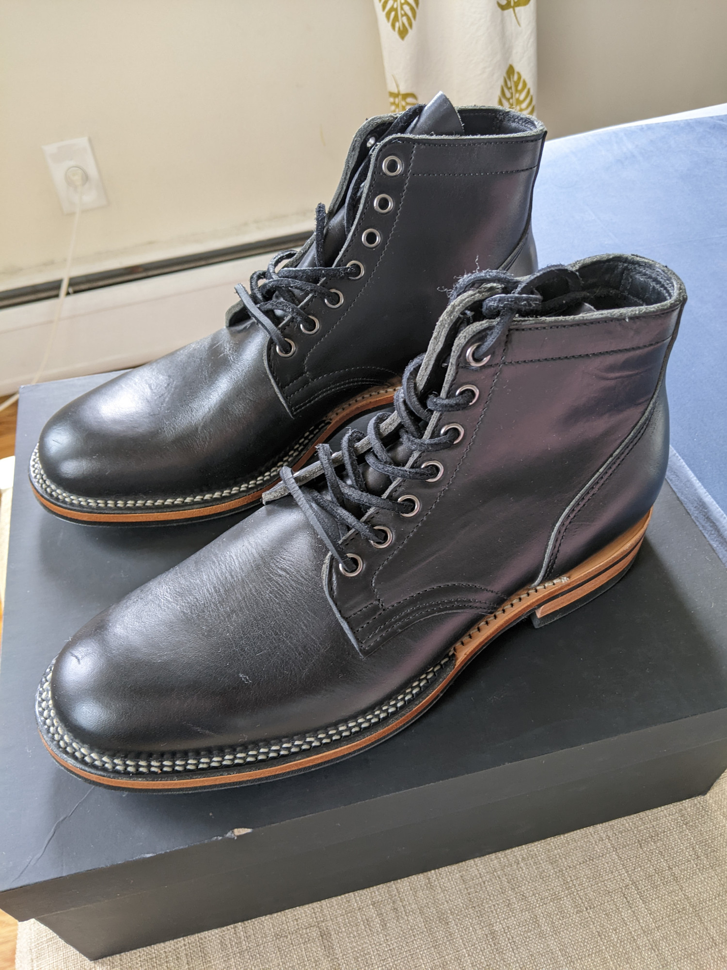 Viberg Service Boot Black Chromexcel 2030 8.5 E  - 8