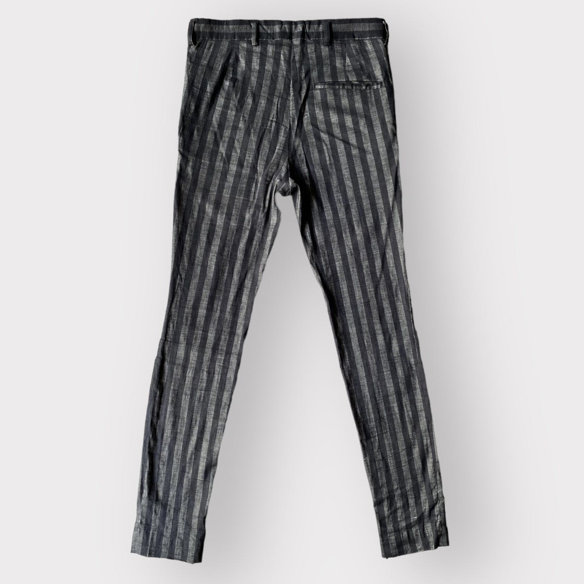 SS15 Stretch Cotton/Linen Skinny Pants - 5