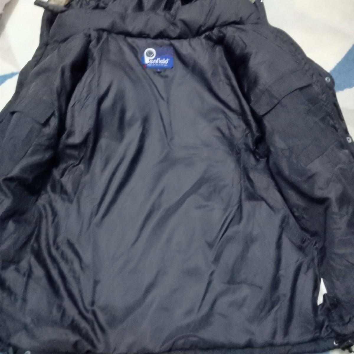 Bomber Style Jacket - Puffer Jacket with Hoodie - 11