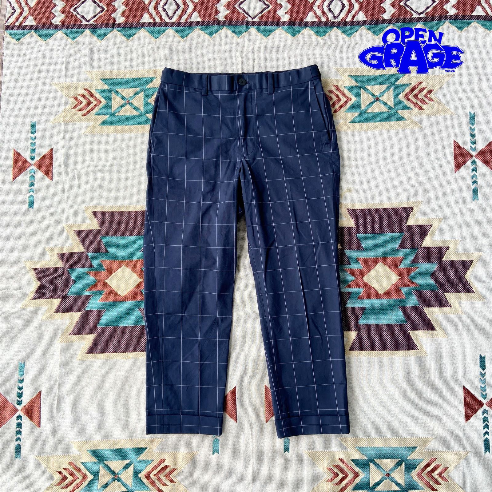 Ankle Plaid  Pants GLOBAL WORK JPN - 6