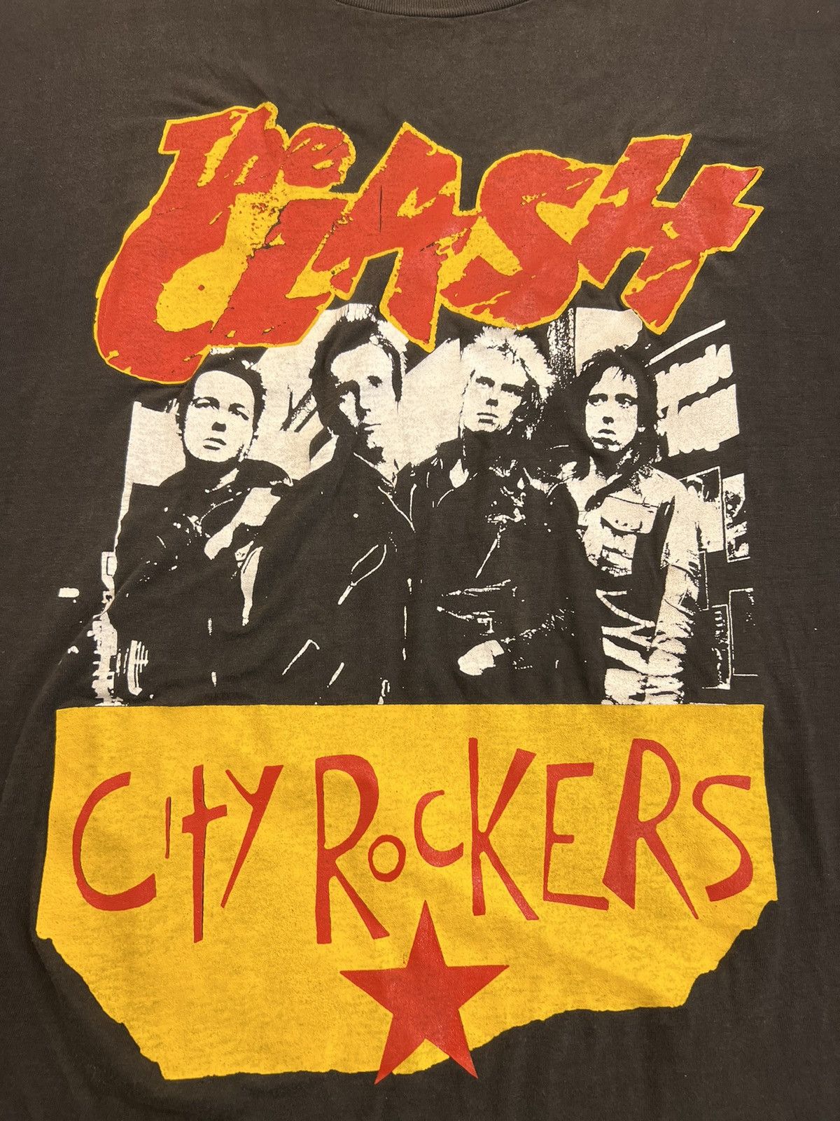 VINTAGE 90’s THE CLASH RARE PUNK T-SHIRT - 3