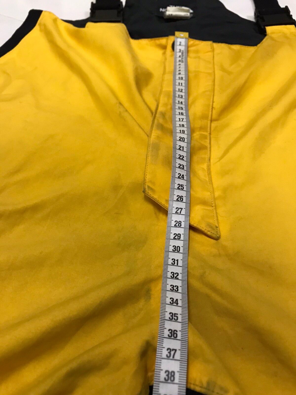 THE NORTH FACE” GORE-TEX SKI PANTS BIBS OVERALLS IN YELLOW - 13