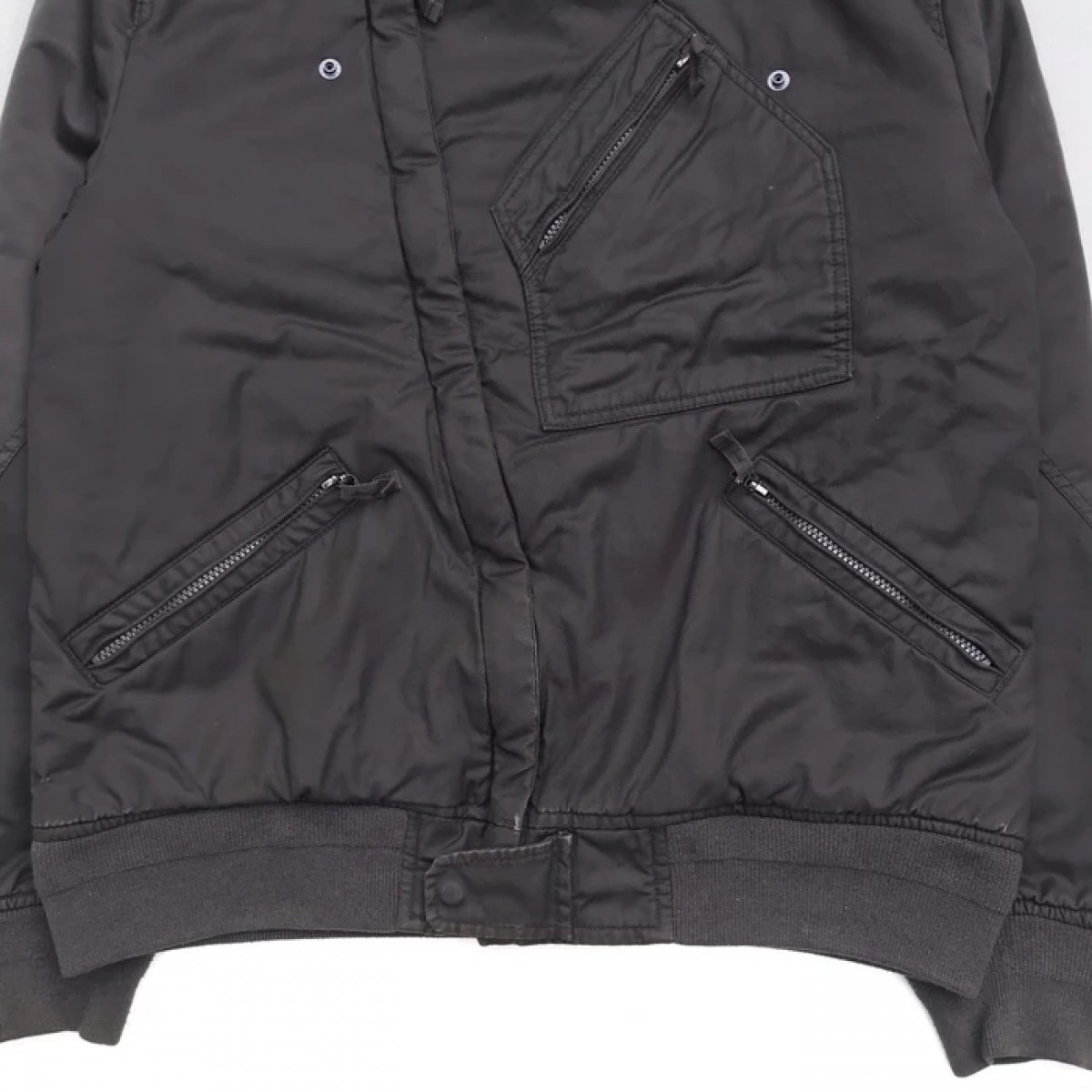 Kiminori Morishita - Stoked Design! Olive Green Bomber Jacket - 5