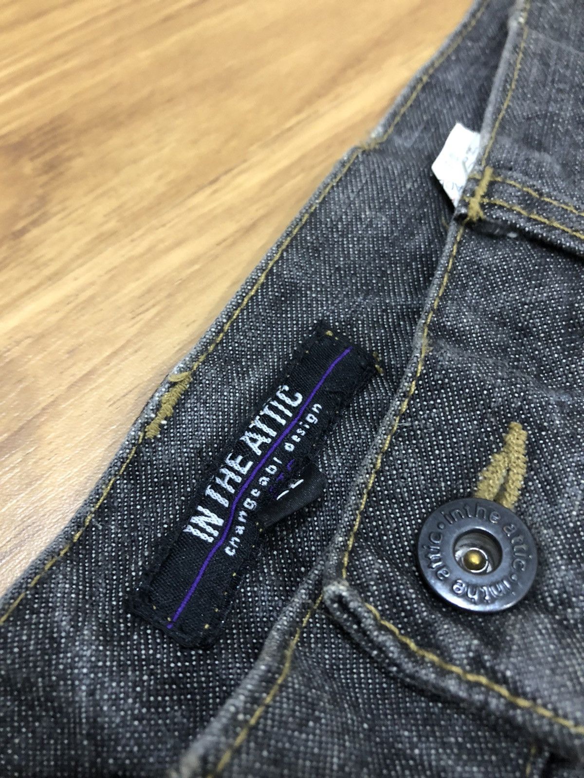 Seditionaries - 1990 - In The Attic Japanese Distressed Patches Denim Pant - 5
