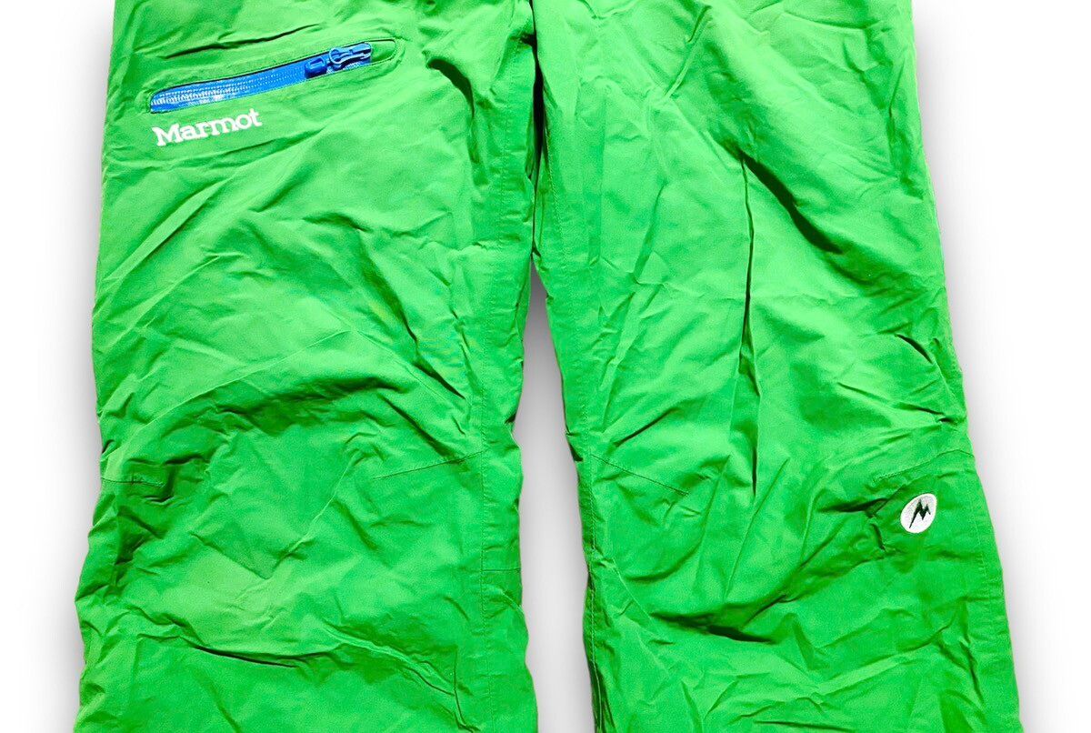 Marmot GTX Pants Trousers Skiing Hiking Outdoor Green L/XL - 3