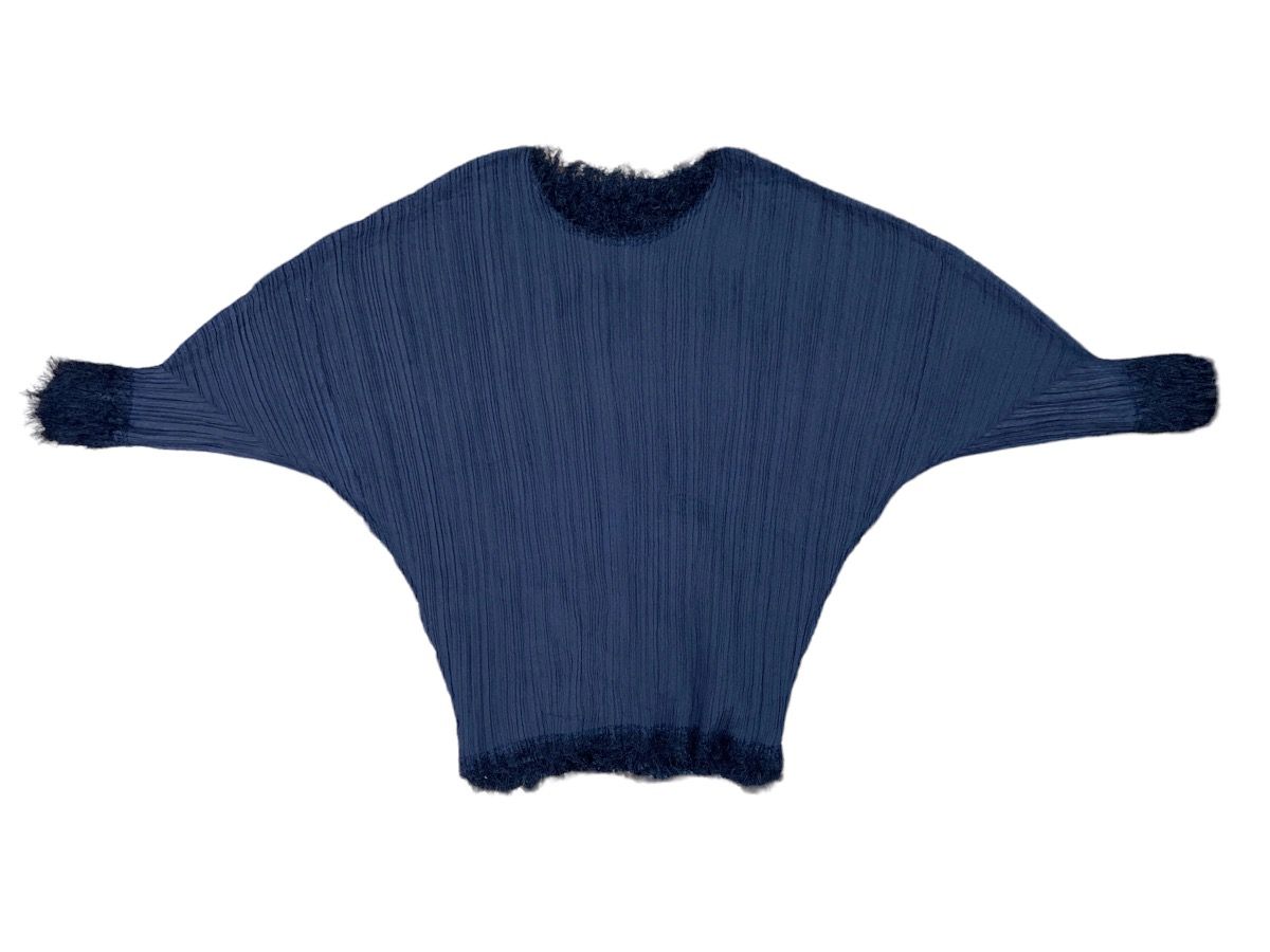 Pleats Please Hairy Inside Out Sweater - 3