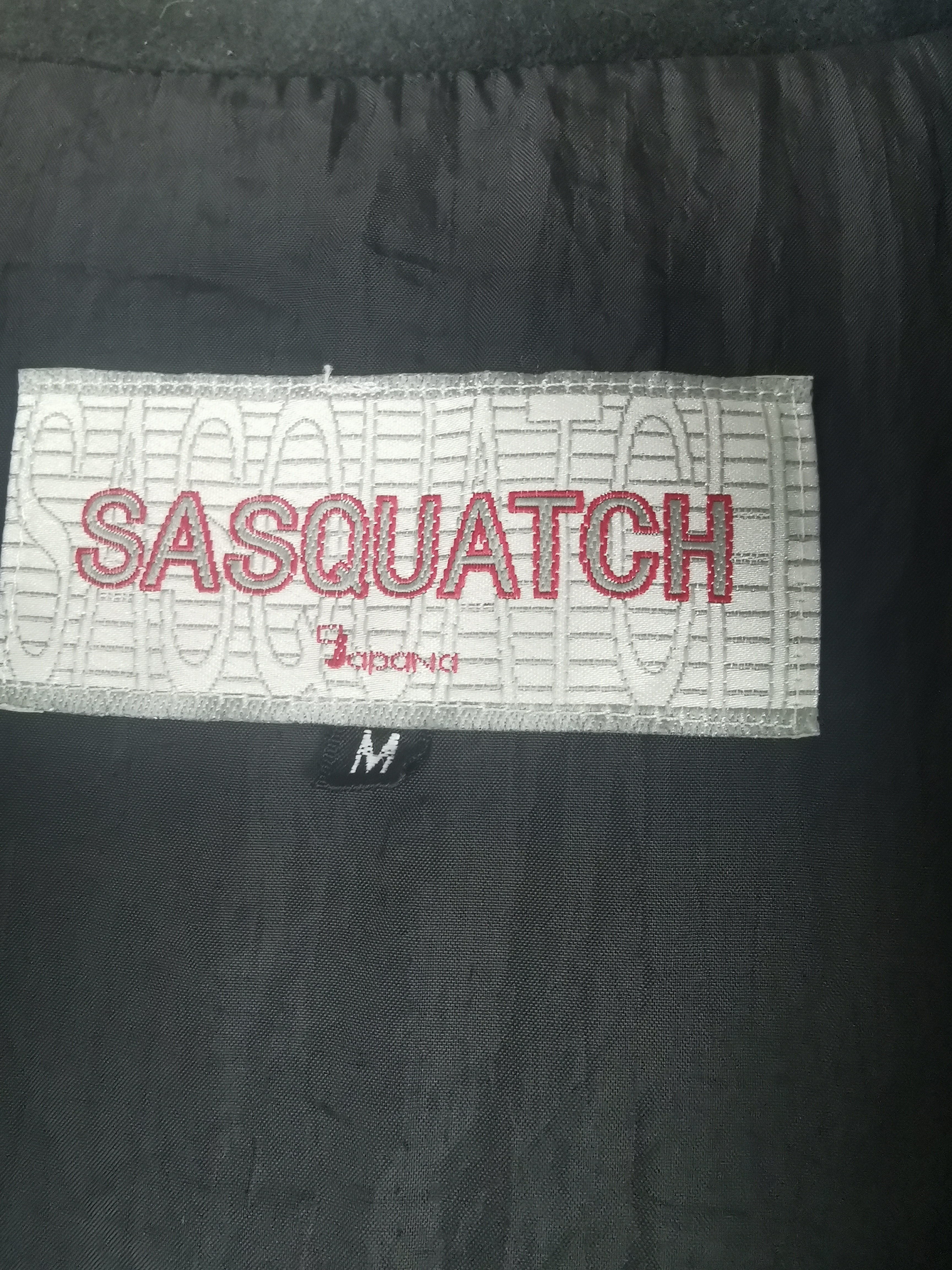 Sasquatch Hoodie Jacket Size M Oversize - 8