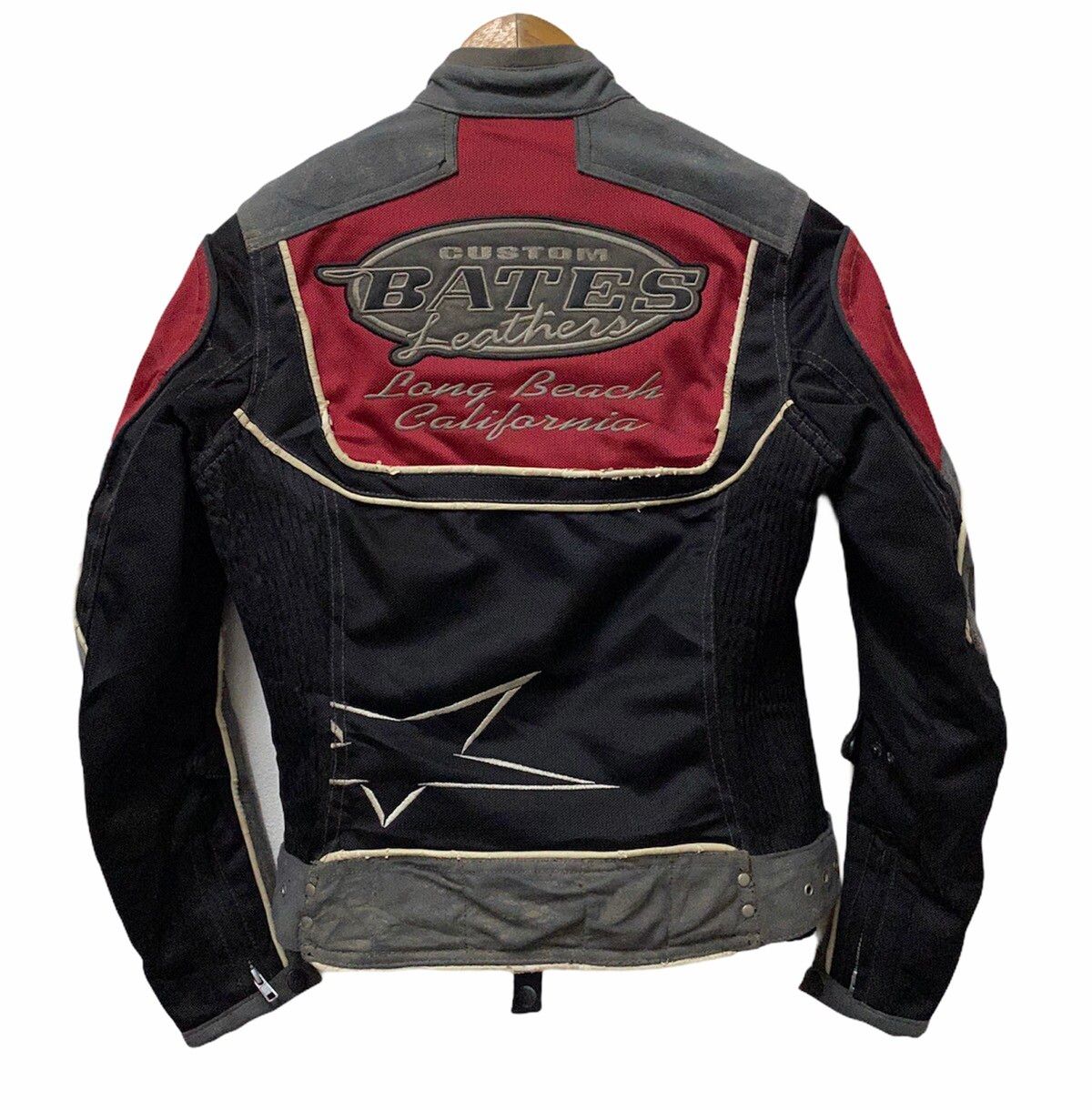 Sports Specialties - 🔥Bates Custom Leather Distressed Motorcycle Jacket - 2