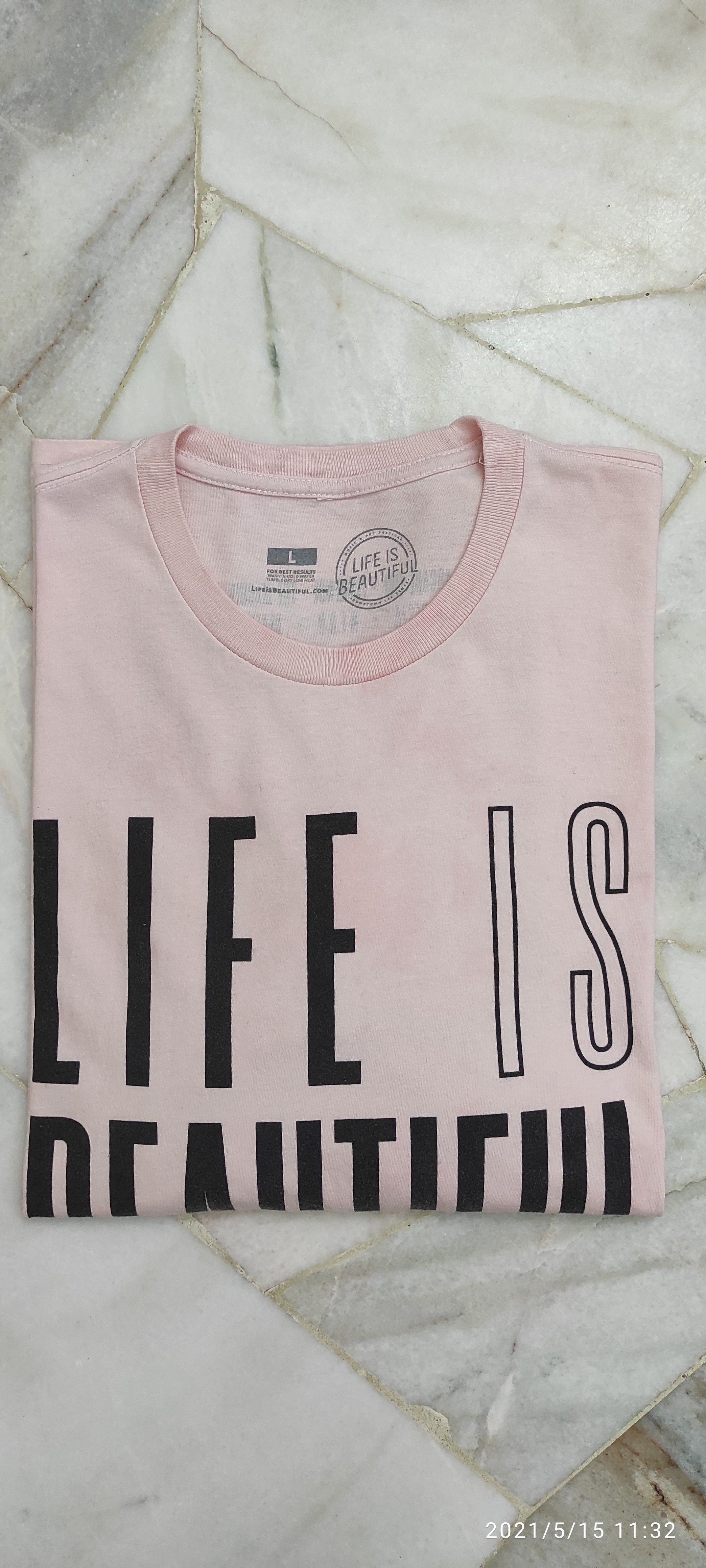 Tour T Shirt - LIFE IS BEAUTIFUL MUSIC AND ART FESTIVAL 2019 DOWNTOWN LAS VEGAS - 9
