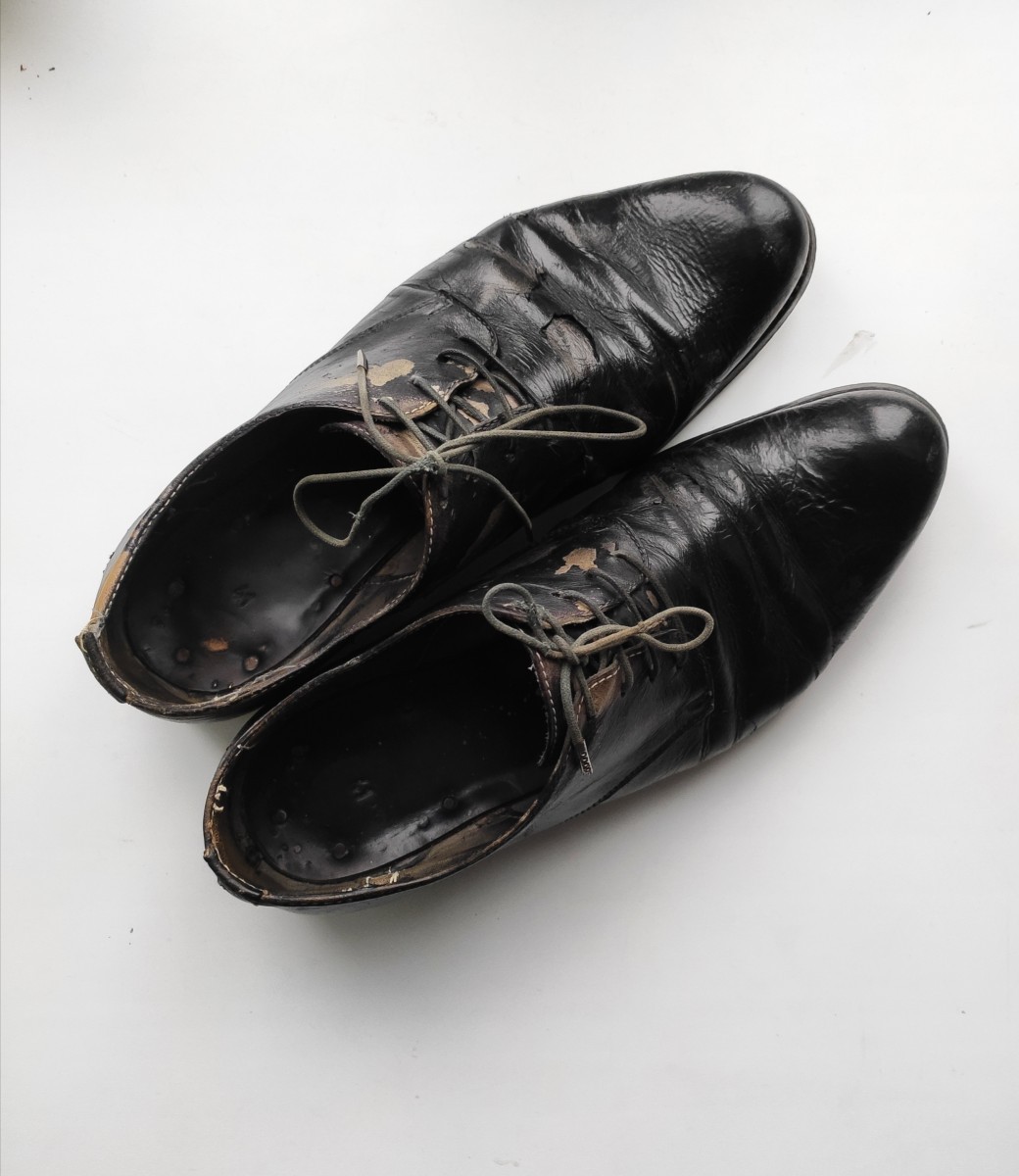 A Diciannoveventitre - GRAIL! Coated horse leather derbies.Like Guidi or Poell - 5