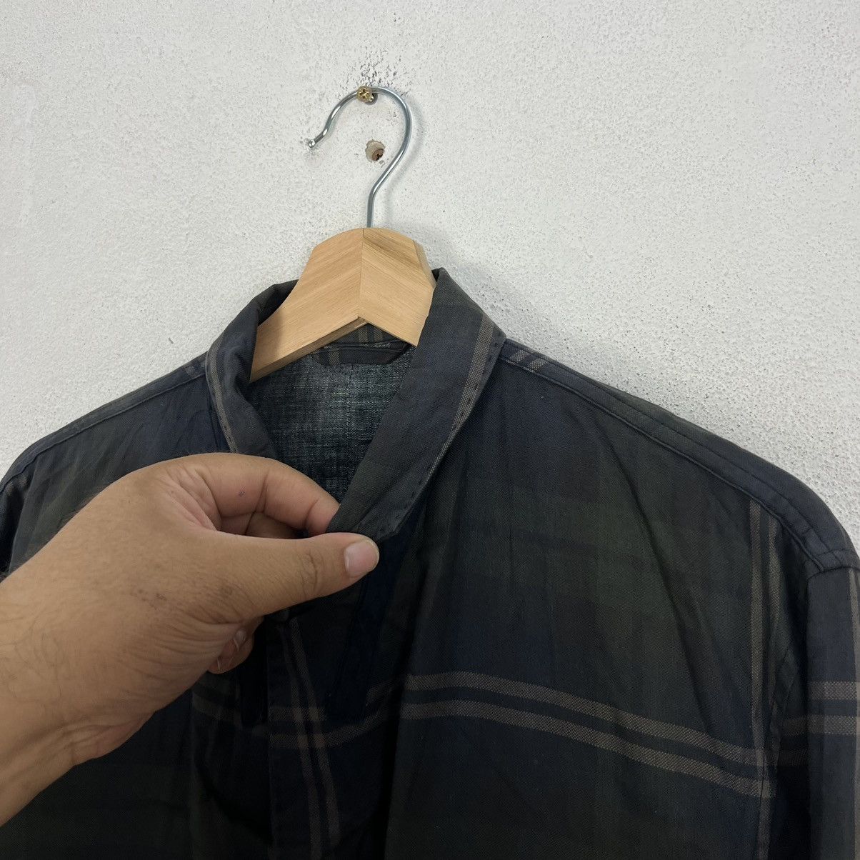 VINTAGE 45RPM TARTAN DESIGN JACKET SAMPLE - 5