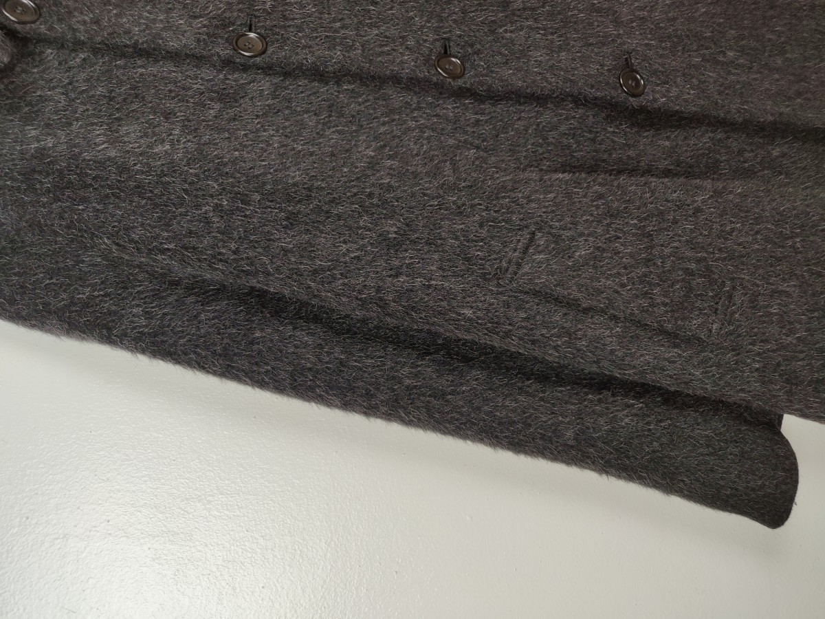 Archival Clothing - Archival Wool Long Coat Heavy Jacket - 4