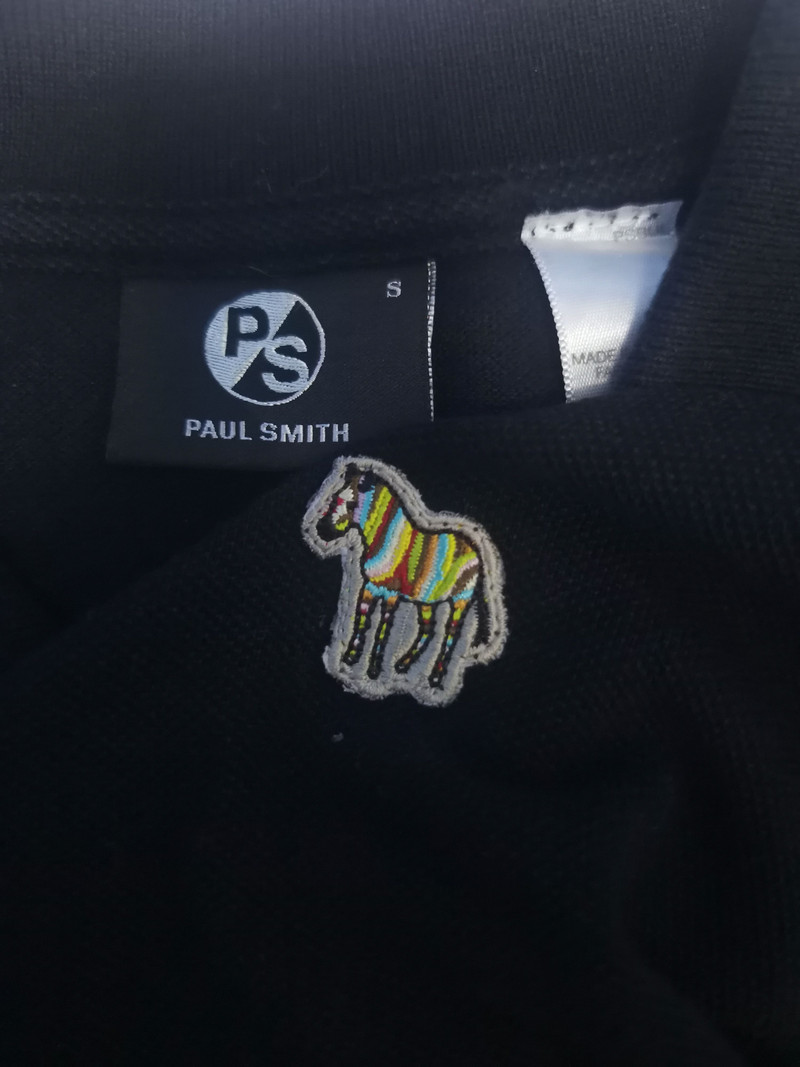 Paul Smith Polo Shirt Black Casual Streetwear - 1