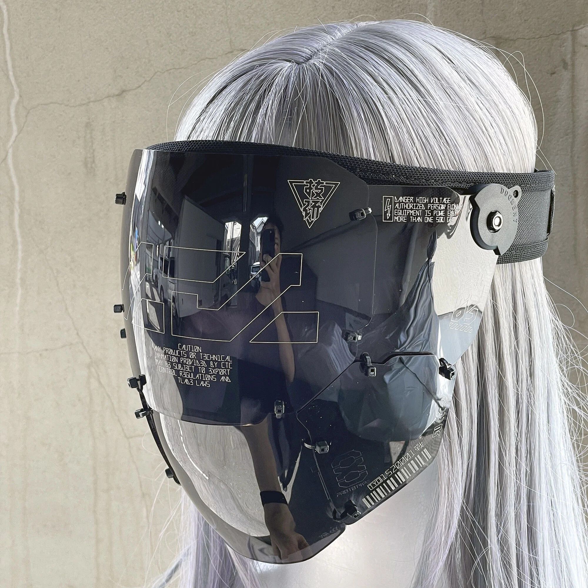 Designer - Cyberpunk Face Shield Unit by CTCtyo (中央町戦術工芸) - 7
