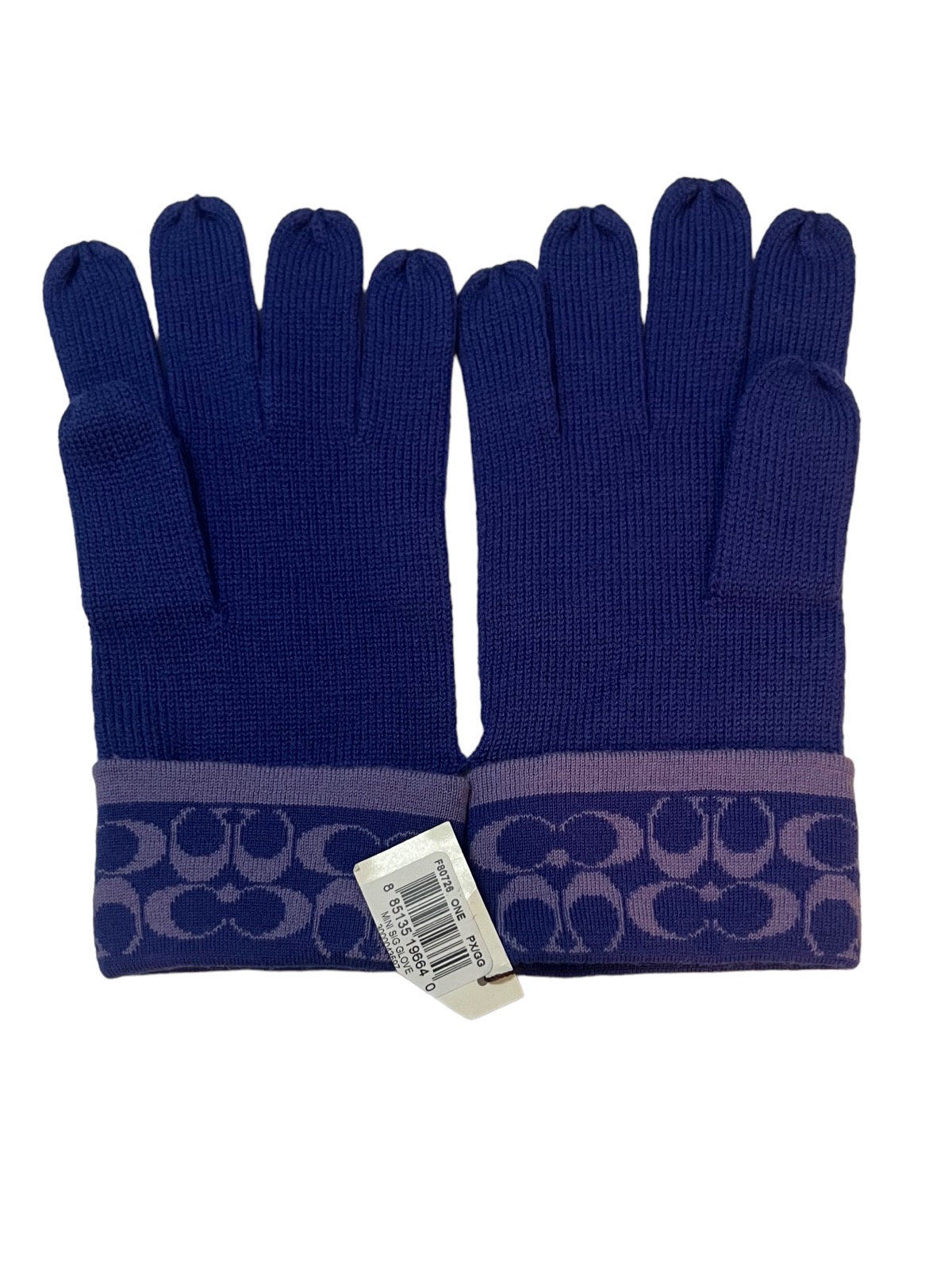 Coach - COACH ( NEW OLD STOCK ) (NOS) SIGNATURE KNIT TECH GLOVES - 3