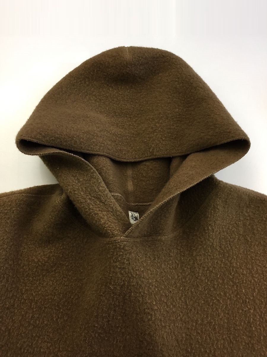 Kaptain Sunshine - camel brown wool cashmere hoodie - 5