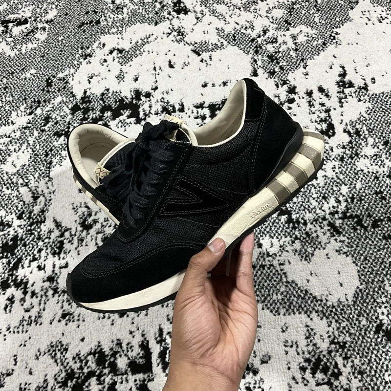 VISVIM ATTICA TRAINER 'ALLBLACK' ITEM 0121101001005 - 1