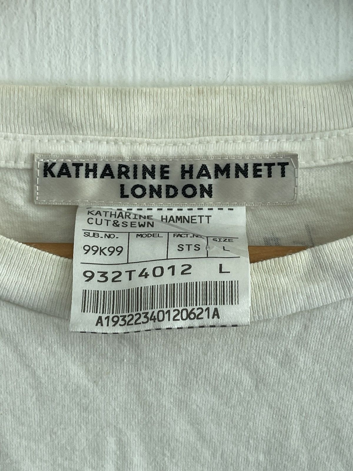 Katharine Hamnett London - Khatarine Hamnett London Joey Ramones Photo Tee - 3