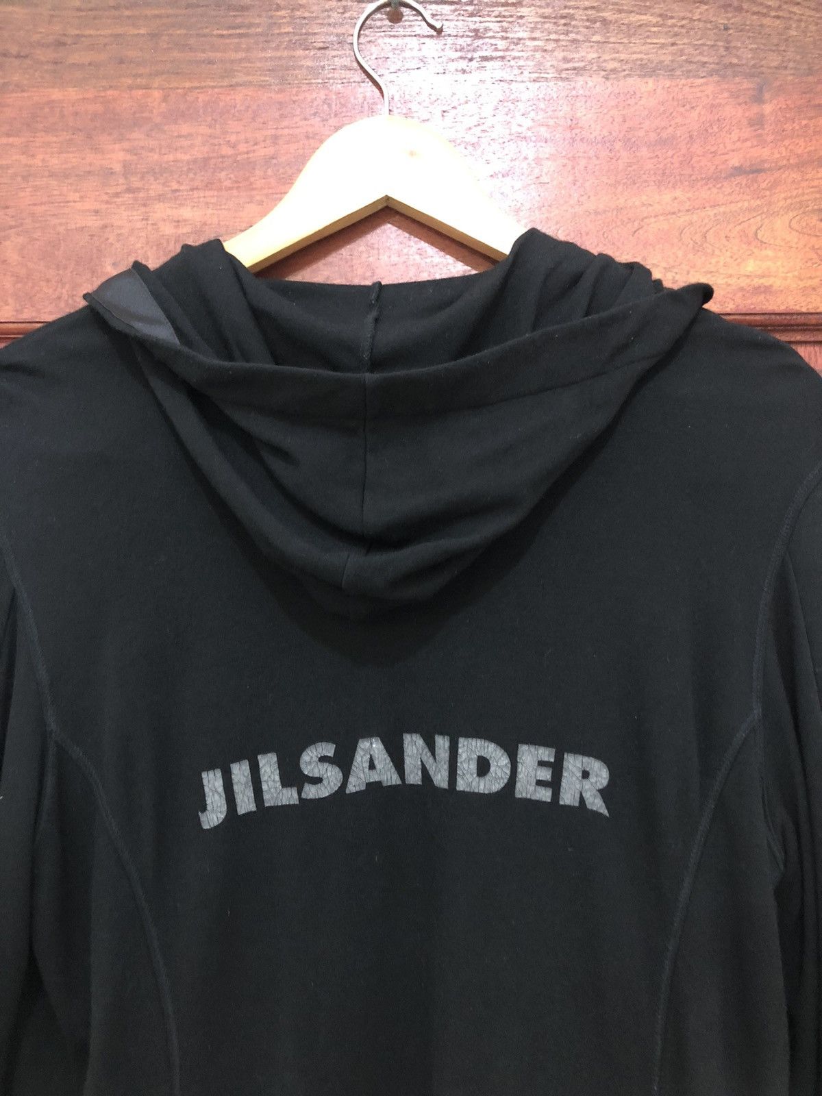Jil Sander Cropped Sweatshirt Hoodie Italy Made - 4