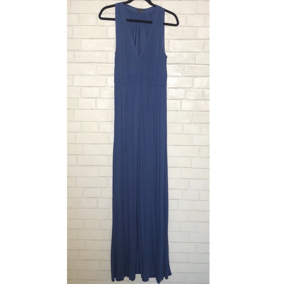 Theory Annemarie Blue Maxi Dress - 1