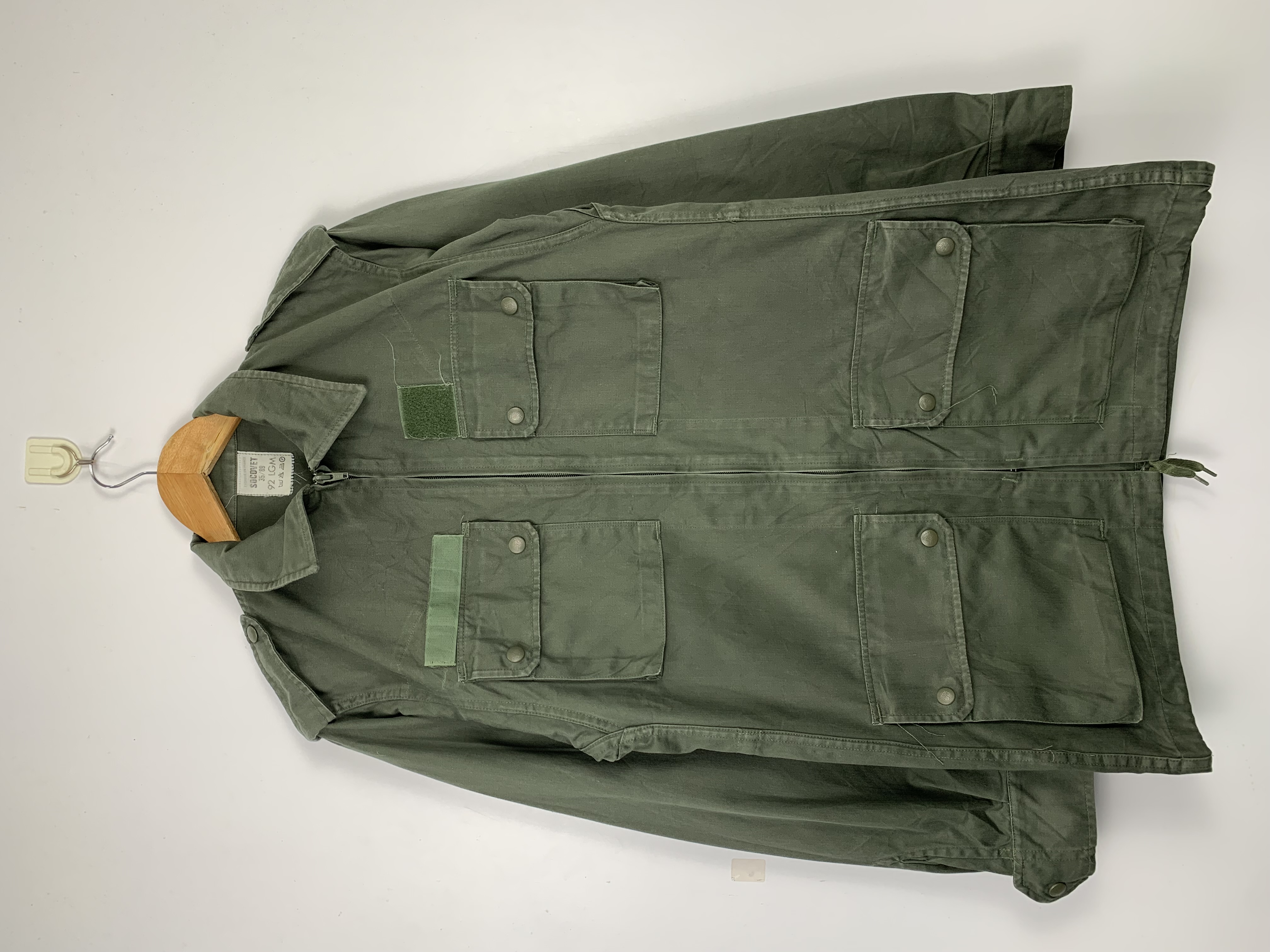 Vintage - Vintage 90s Socovet Bais Military Multipocket Jacket - 1