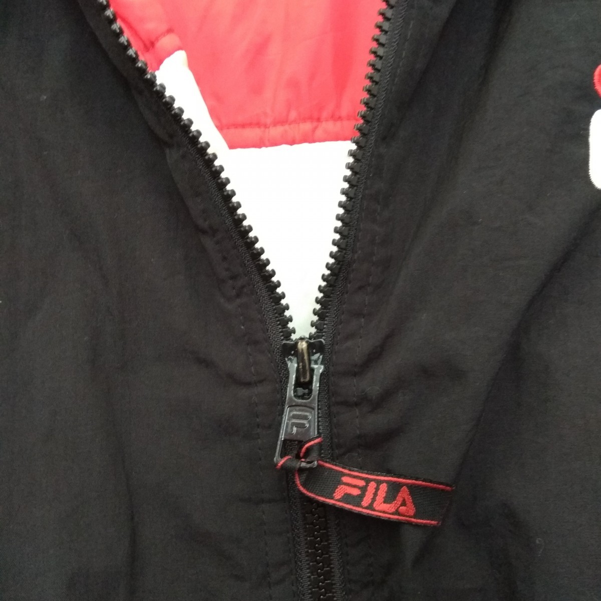 Fila - Italia Big Logo Sports Padded Puffer Jacket - 10