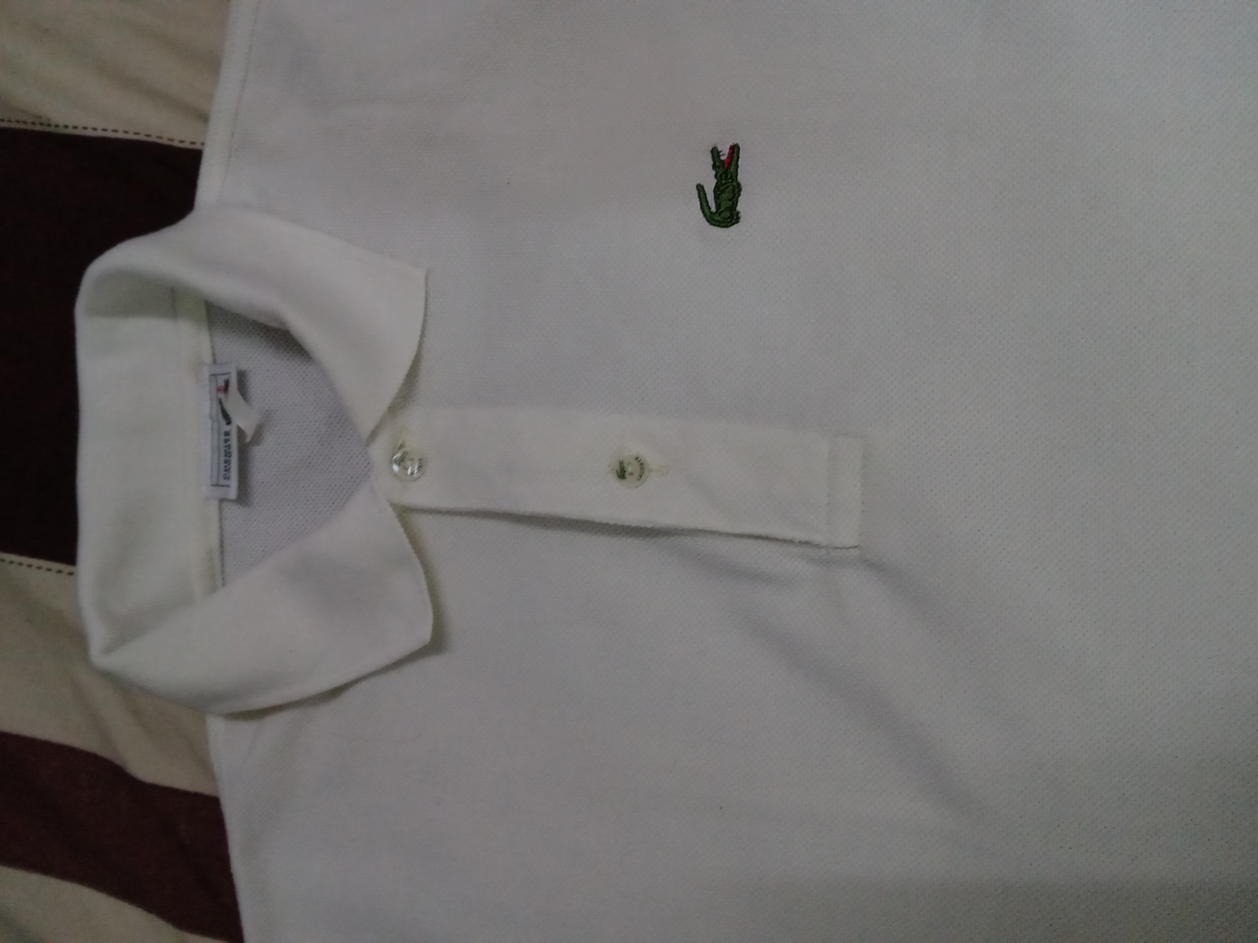 Vintage - Rare vintage Lacoste polo shirt Burberry Moncler - 1