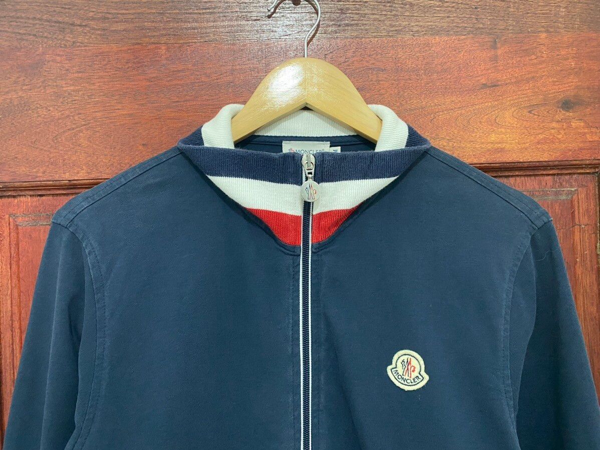 Vintage Moncler Tricolour Sweater Jacket - 4