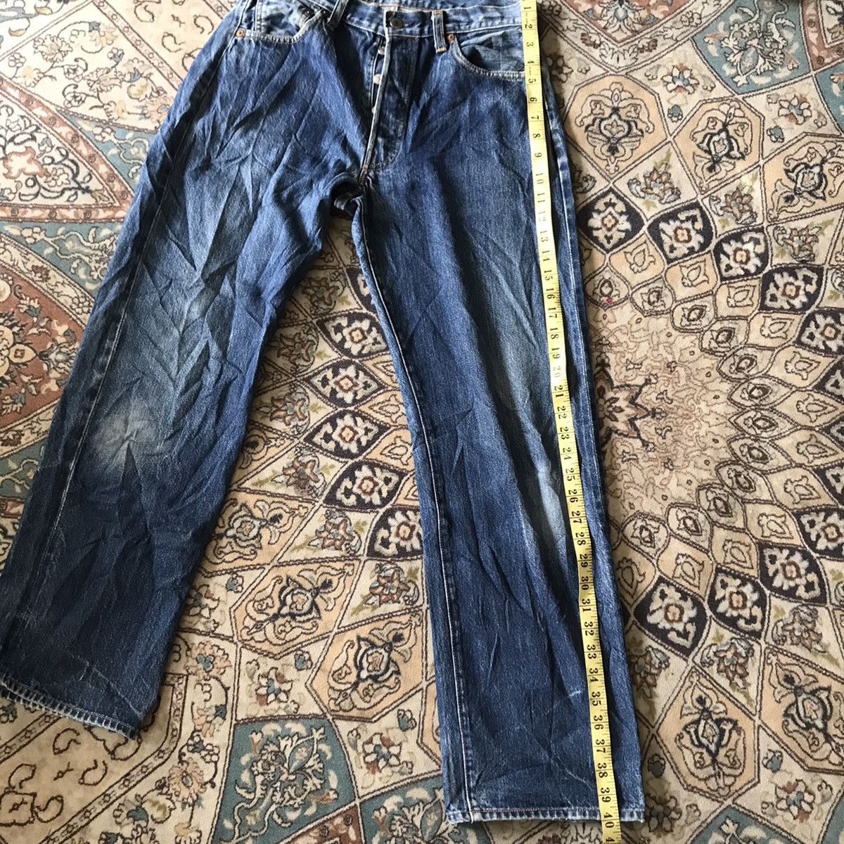 Vintage Levis 501xx Big E Selvedge Jeans Made USA - 24