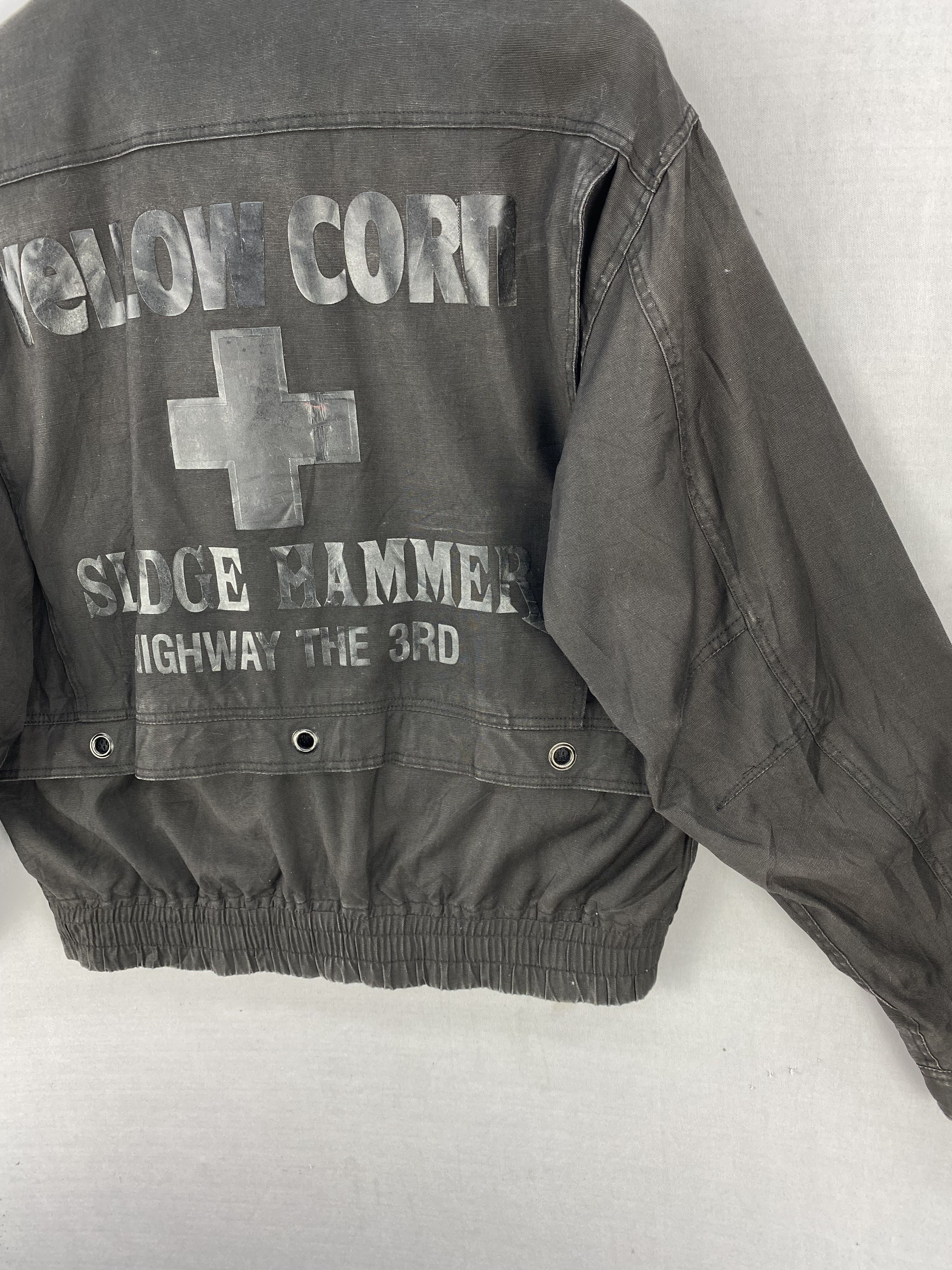Vintage Y2K Yellow Corn Tokyo Yokohama Detroit Jacket - 6