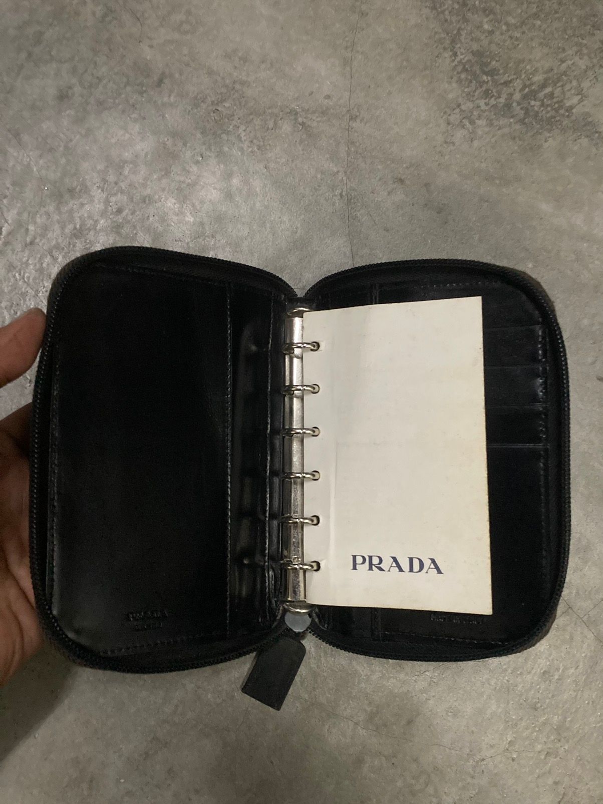 Authentic Prada Agenda Zipper Cover - 6