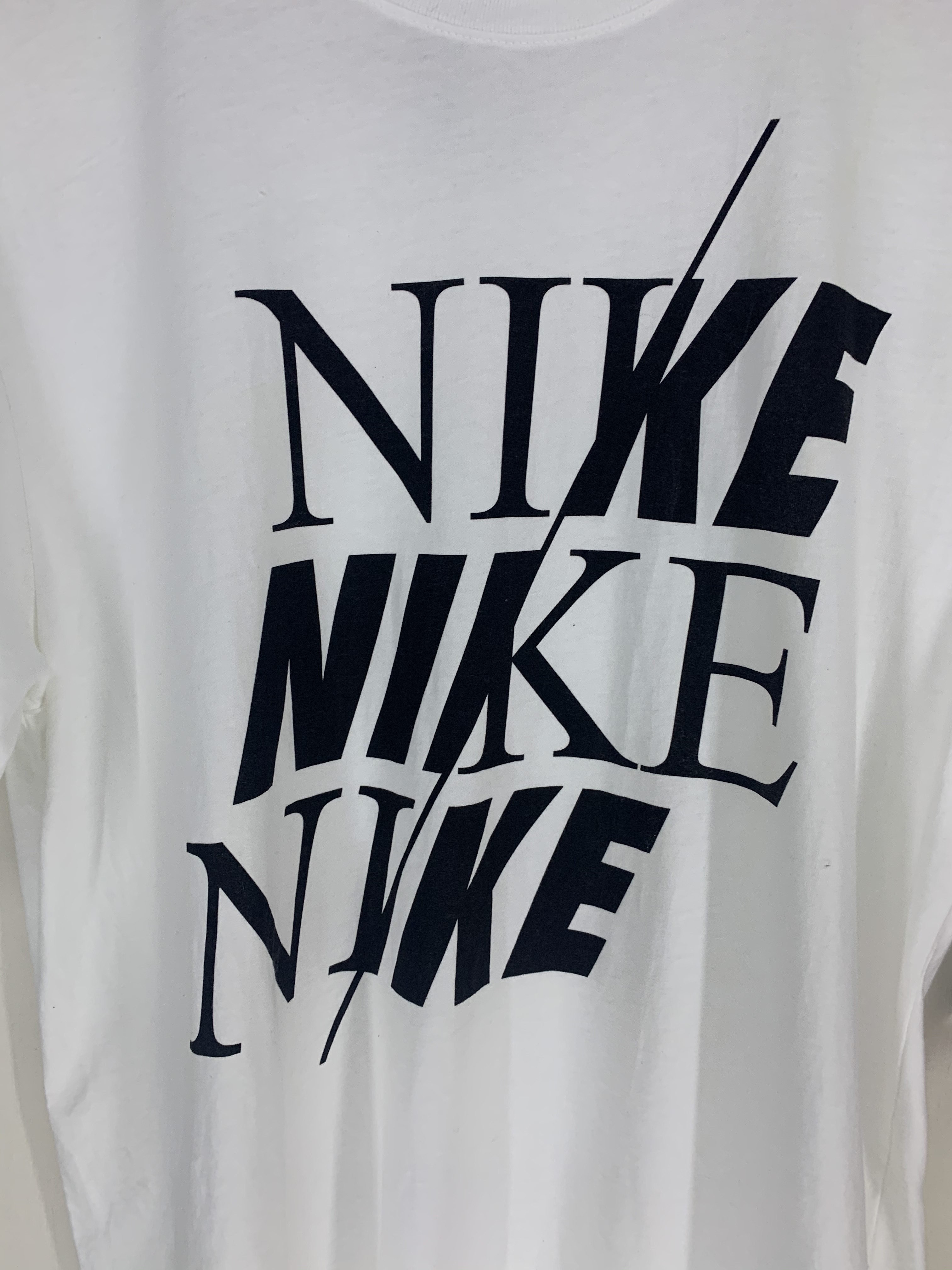 Nike Gray Black Triple Logo Shirt - 11