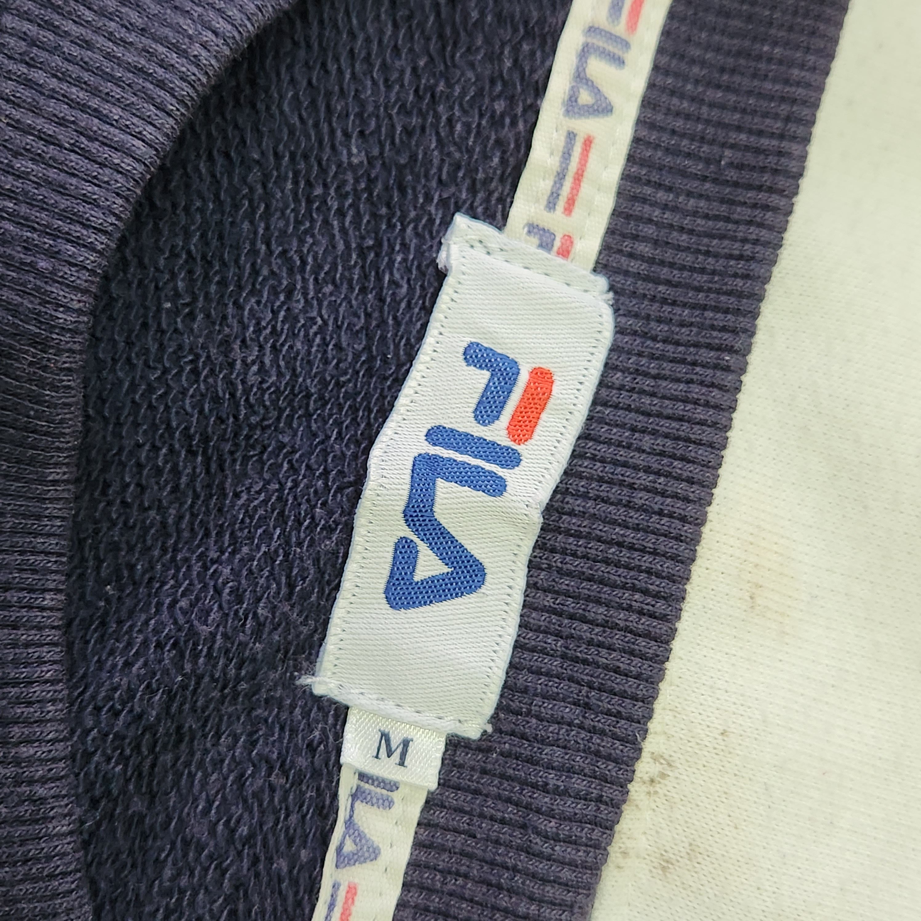 Fila Sweater Big Spellout Logo Vintage - 12