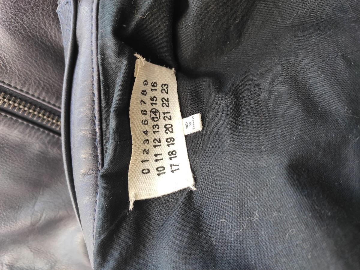 GRAIL! 5 zip leather jacket. Heavyweight. - 7