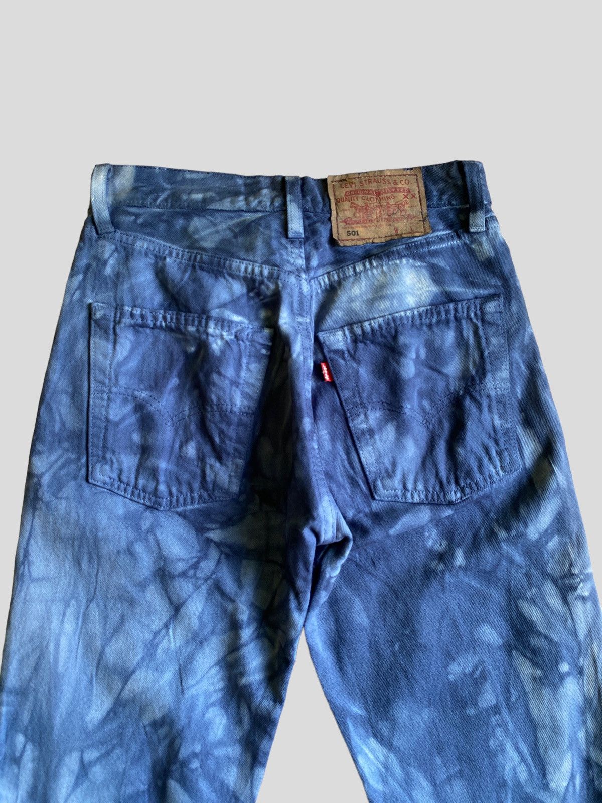 Vintage 90s Levi's 501 Tie Dye Denim - 9