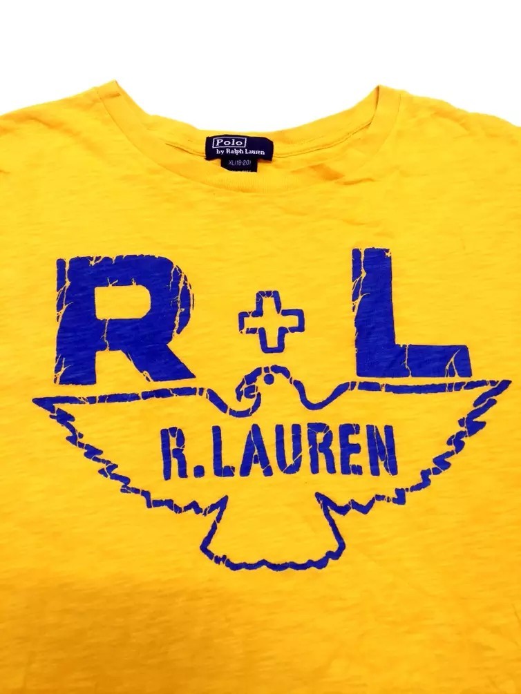 Polo Ralph Lauren - RARE! VTG 80s POLO by RALPH LAUREN SPELL OUT FALCON SINGLE STITCH - 4