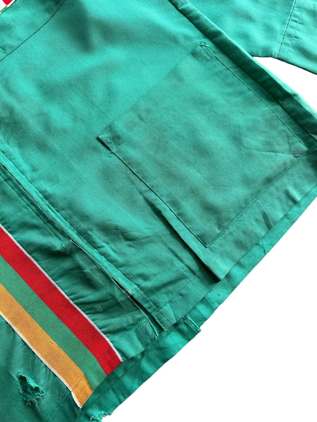 Vintage Workshirt 7 Eleven Green Colour - 4