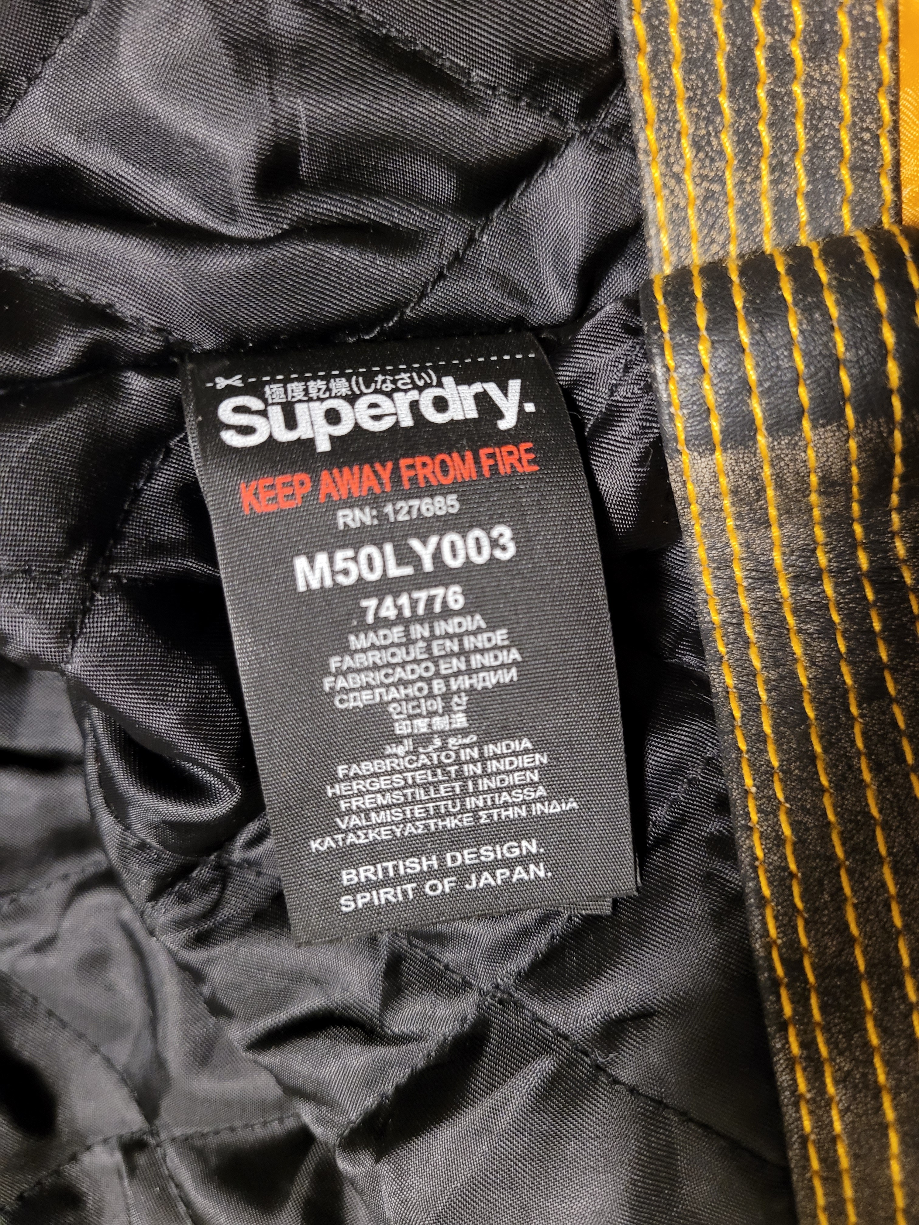 Superdry - Real Trials Leather Jacket - 7