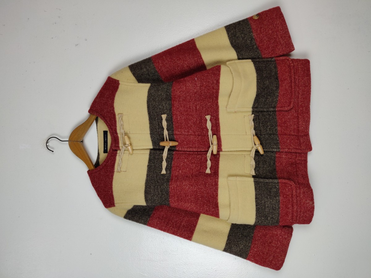 Japanese Brand - Maple Creeks Japan Stripes Wool Jacket - 2