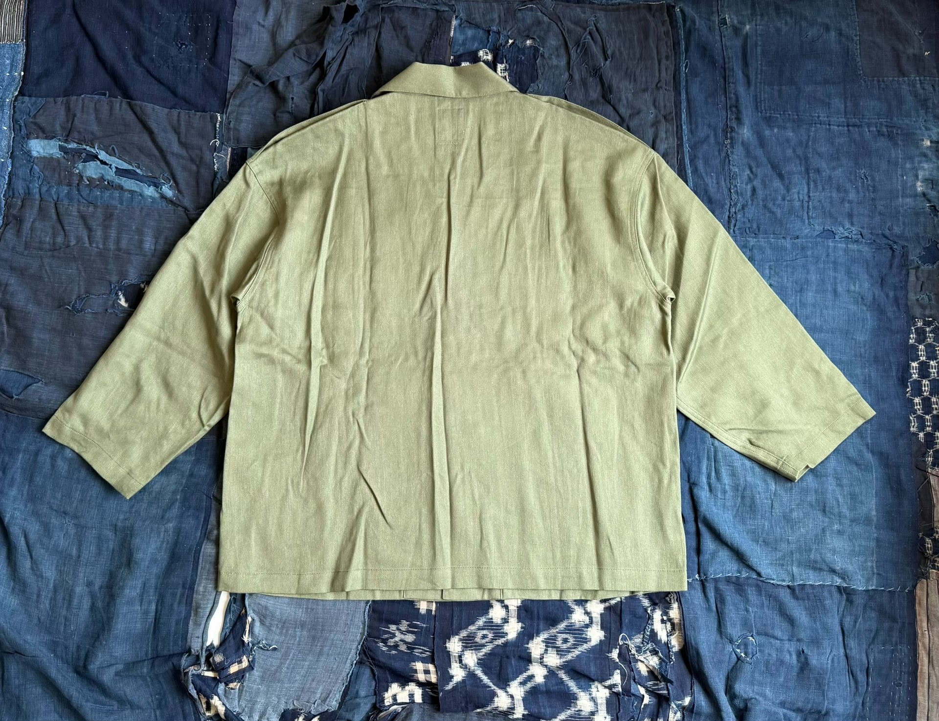 VISVIM 24SS CANAAN SHIRT L/S Wool Shirt Three-quarter Sleeves - 2