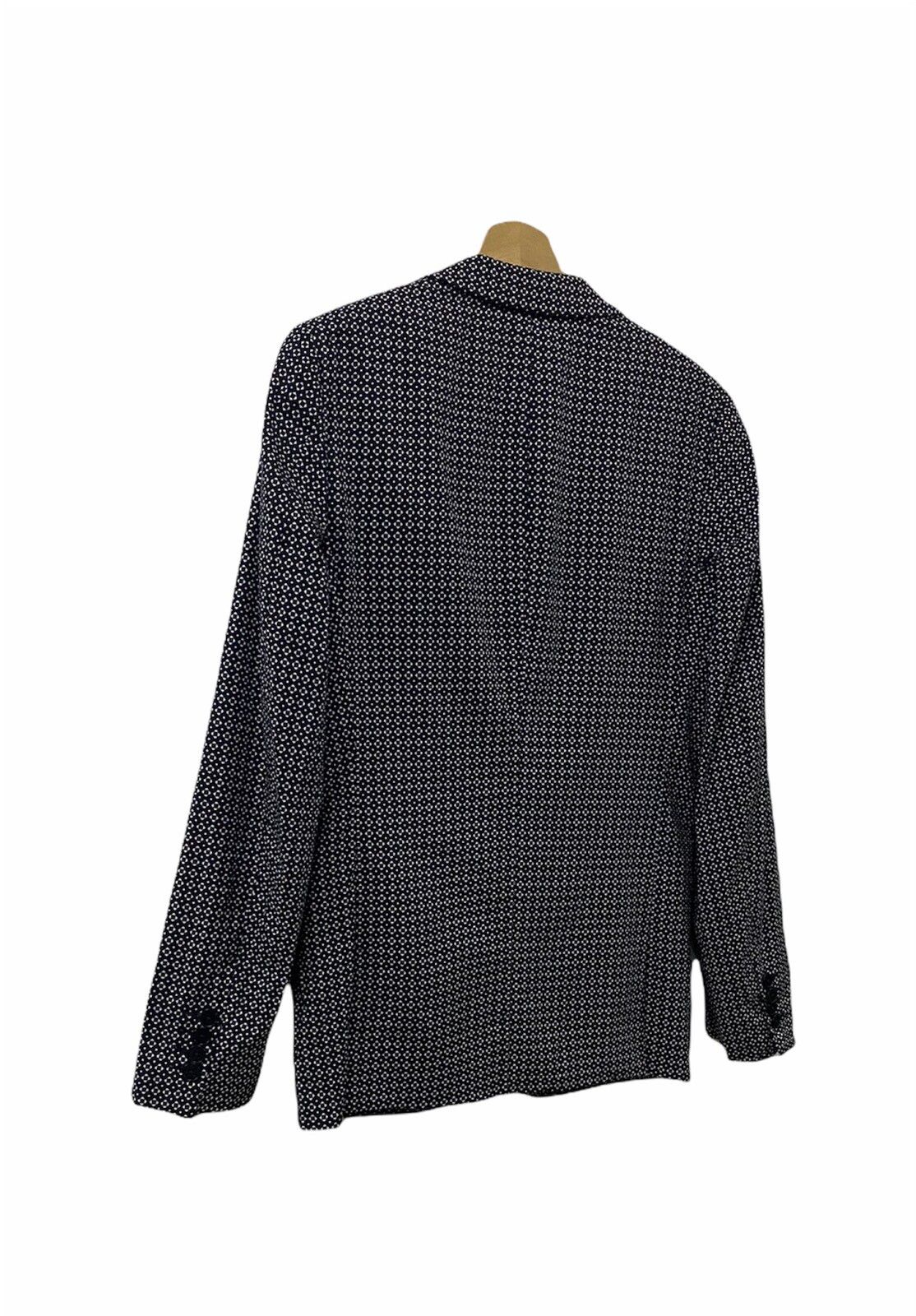 Rare🌑Paul Smith Uk Blazer Style Jacket Geometric Design - 10