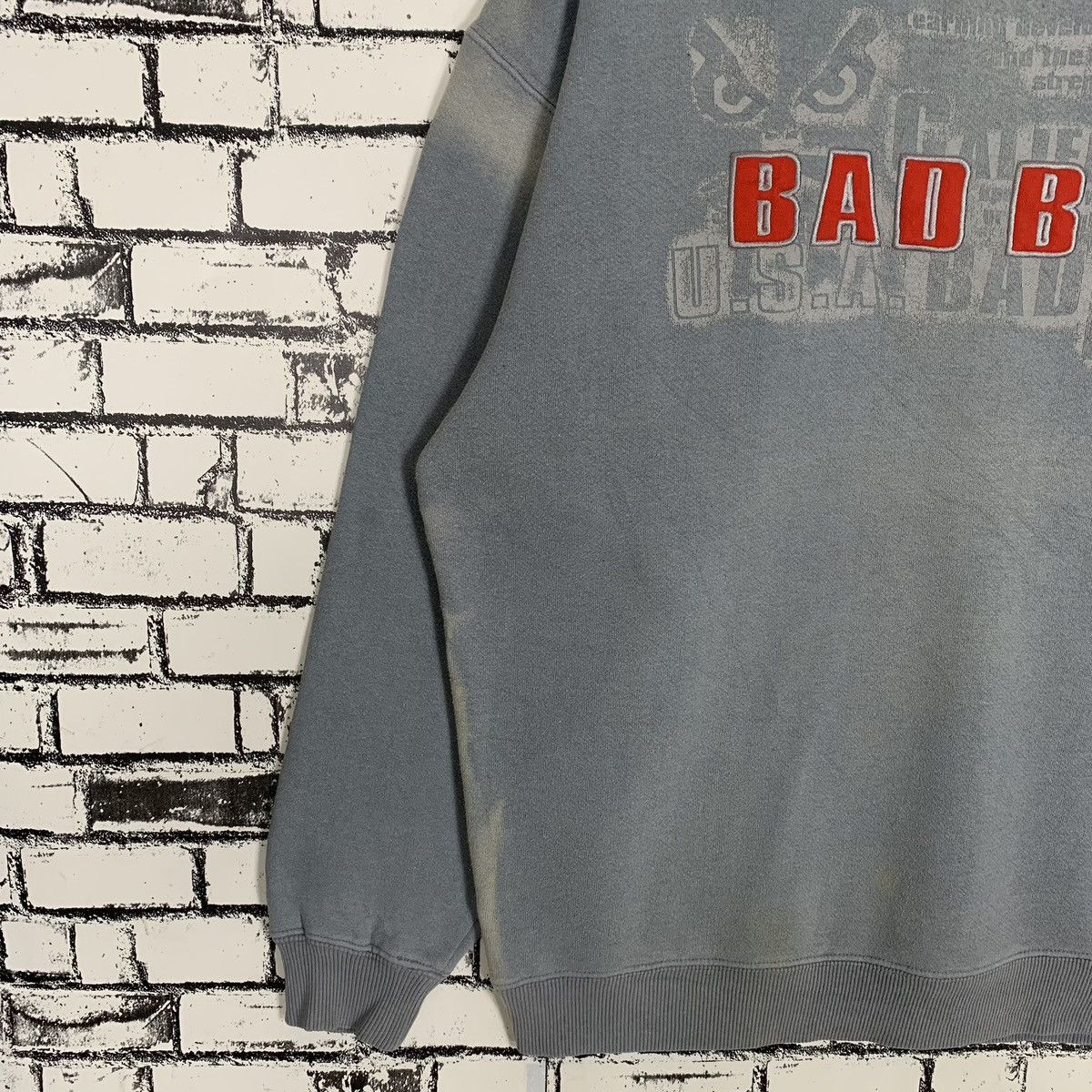 Vintage Bad Boy American Sport Lifestyle Sweatshirt Crewneck - 4