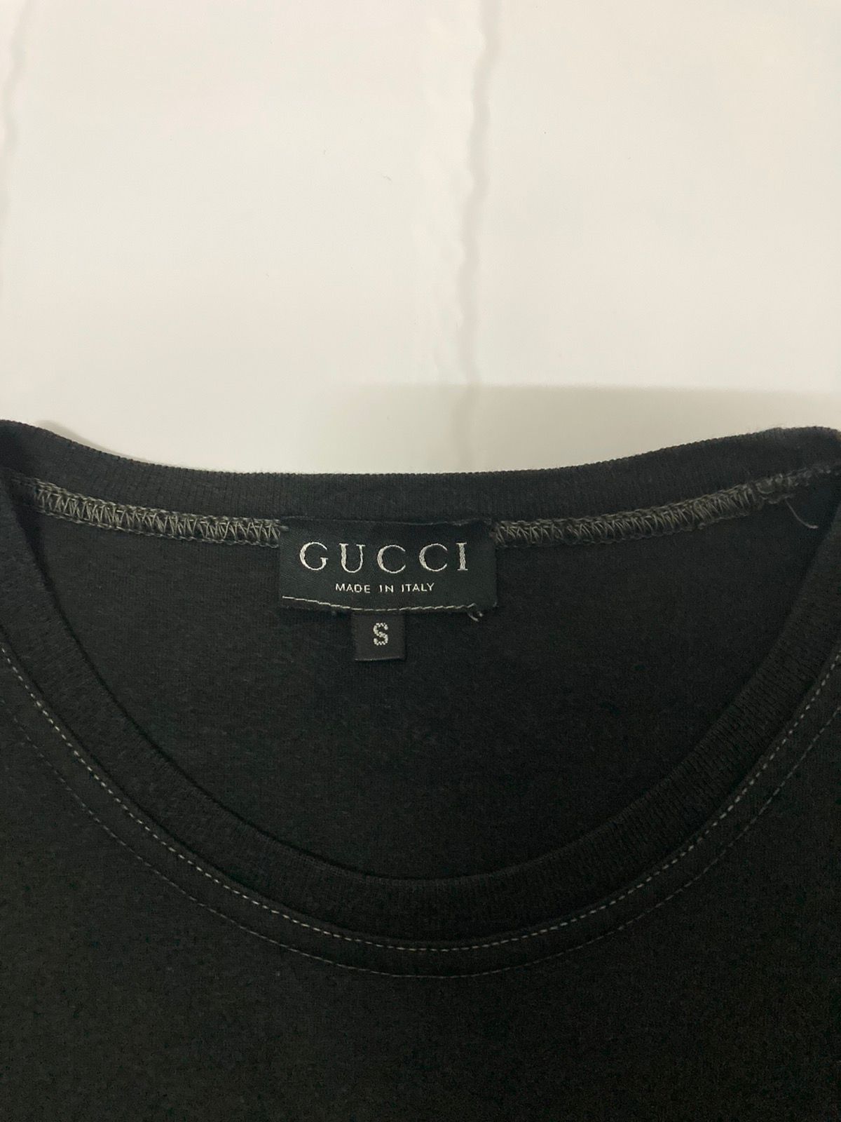 Gucci Embroidery Big Logo Shirt Made in Italy - 16