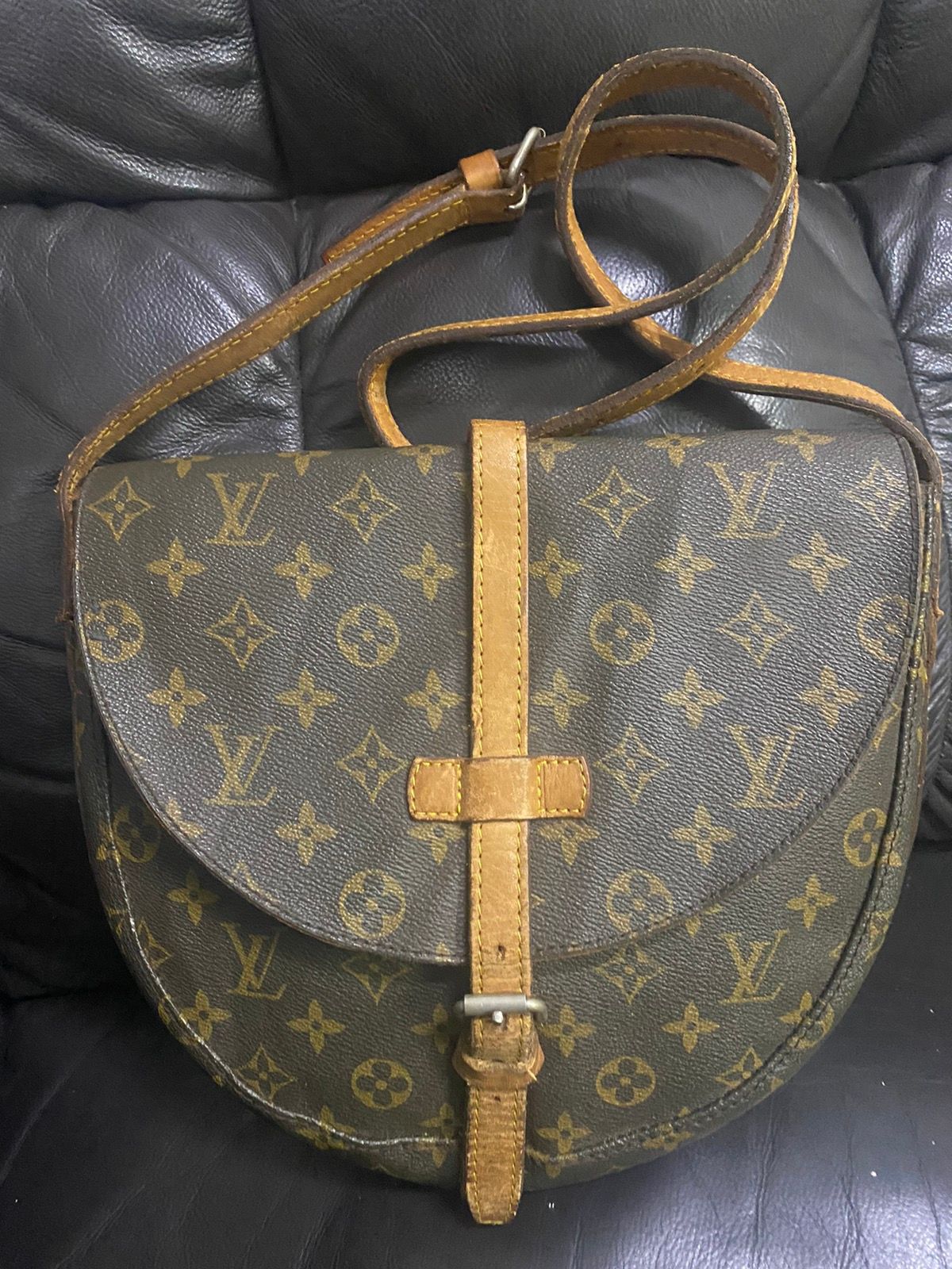 Authentic Vintage Louis Vuitton Chantilly MM REPAIRED - 2