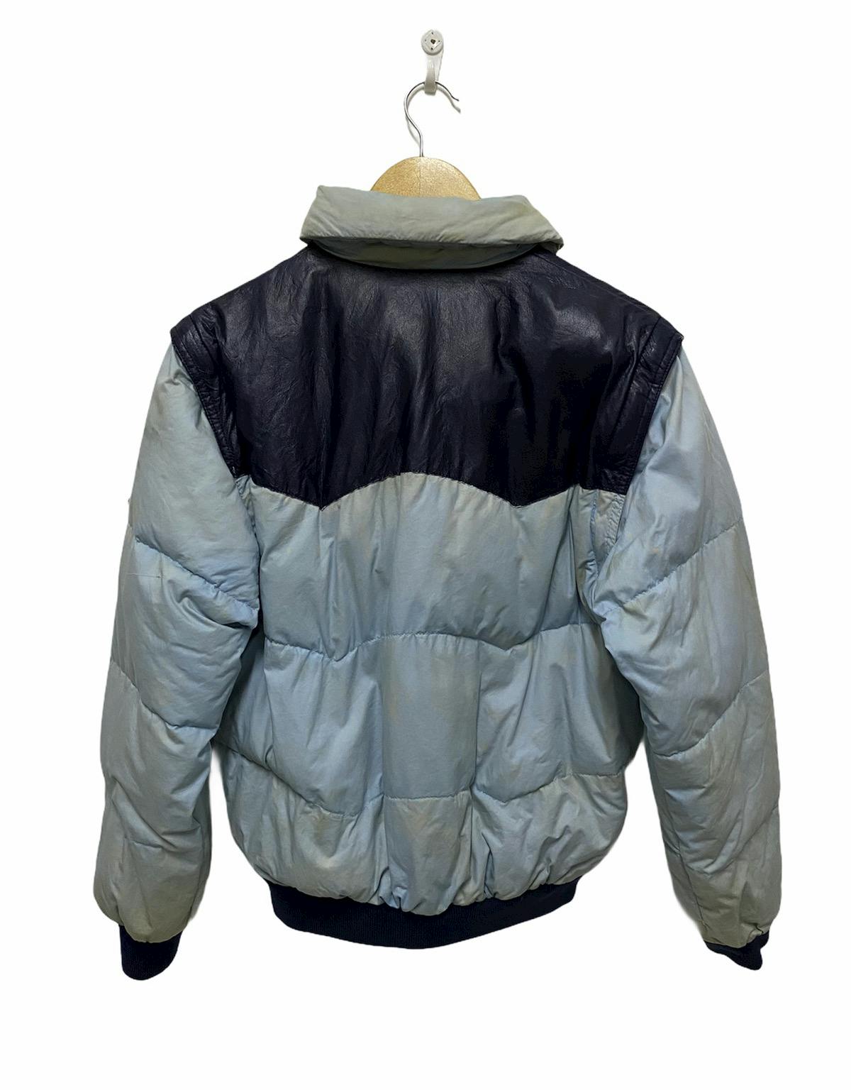 Vintage Moncler Asics Puffer Down Jacket Vest Detach Sleeve - 8