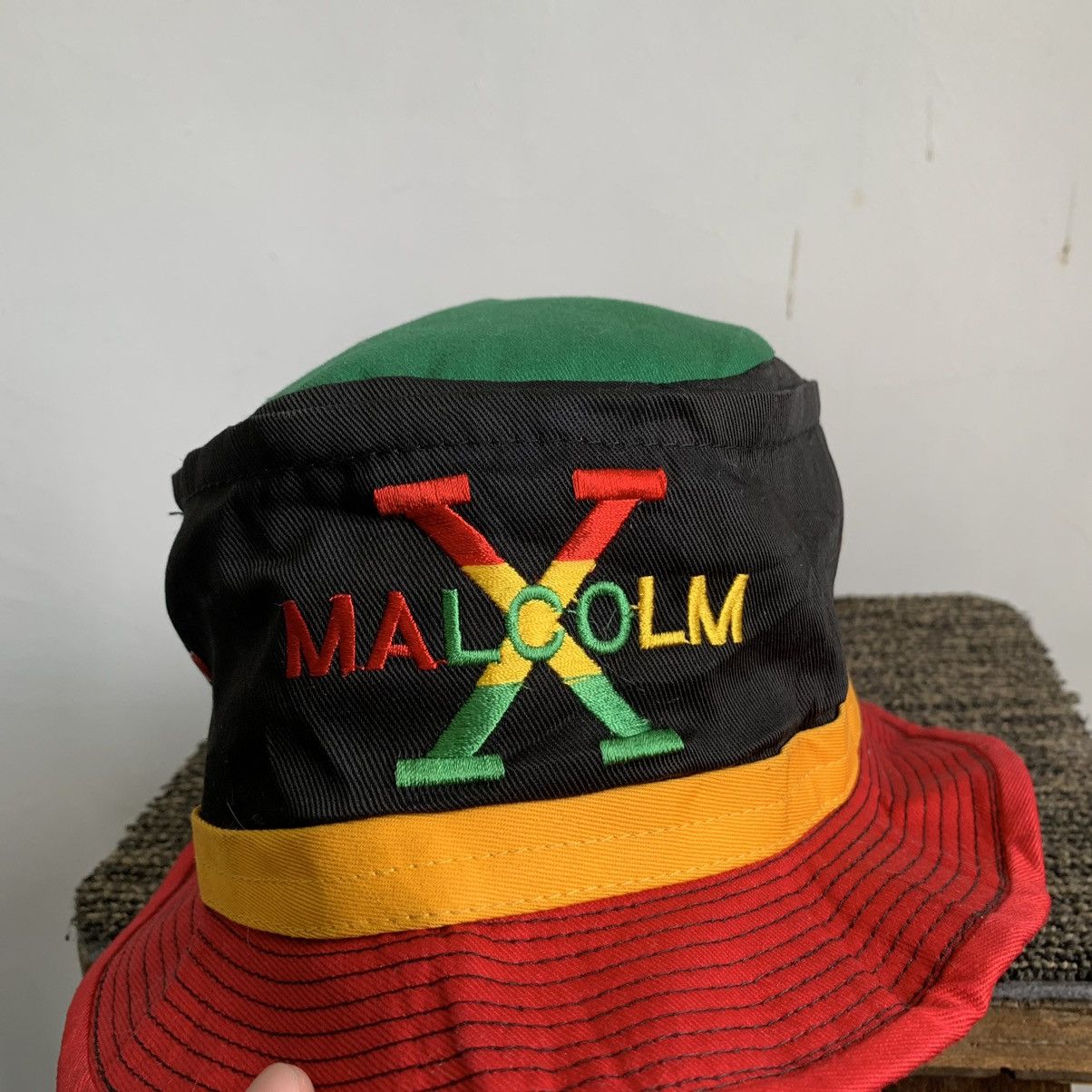 Malcom X Bucket Hat Cap - 2